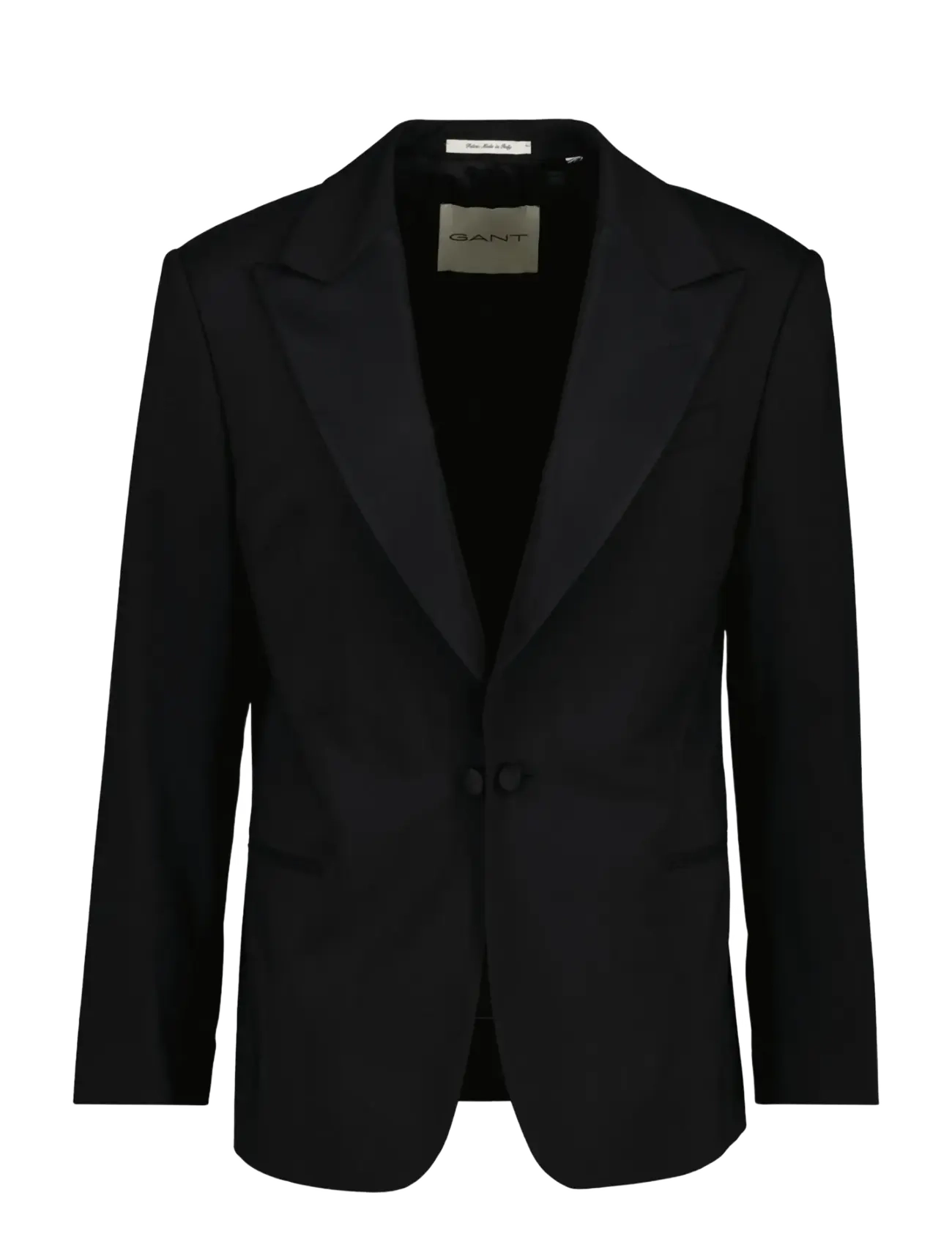 Gant PEAK LAPEL TUXEDO JACKET - Riided - BLACK / black