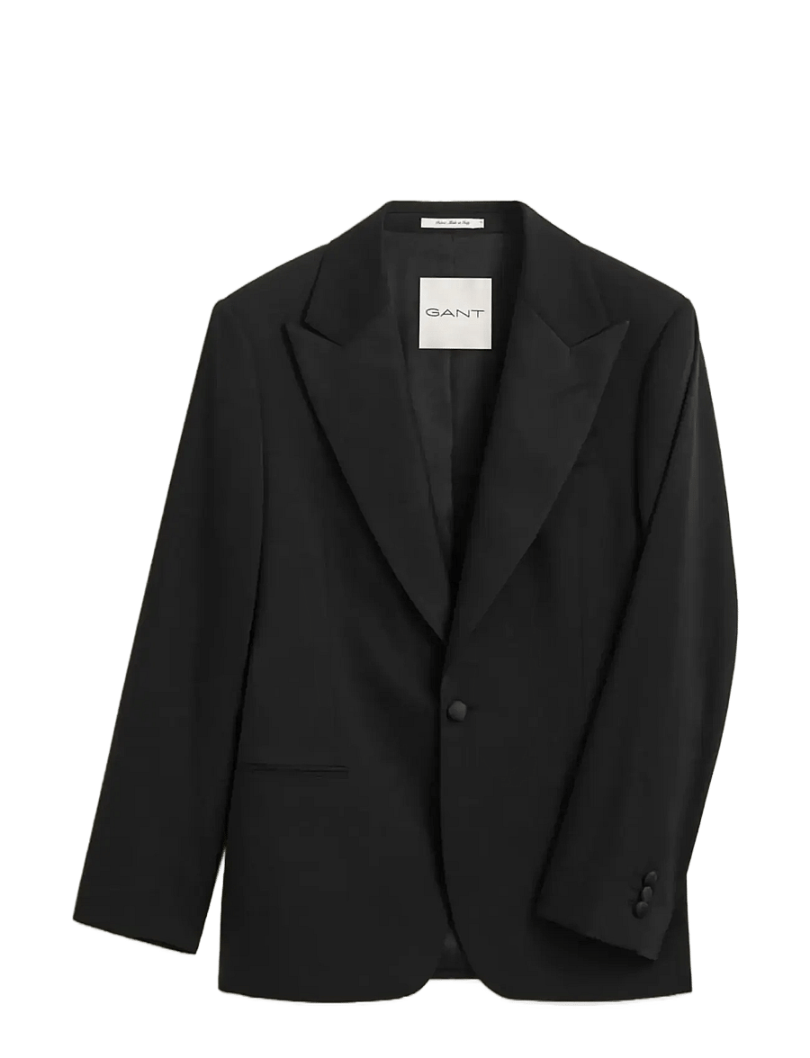 Gant - PEAK LAPEL TUXEDO JACKET - tuxedos - black - 2