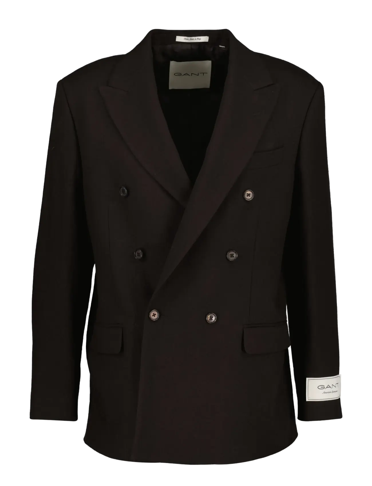 Gant DOUBLE BREASTED WOOL SUIT JACKET - Jakkesæt & Blazere - SHADOW BROWN / brown