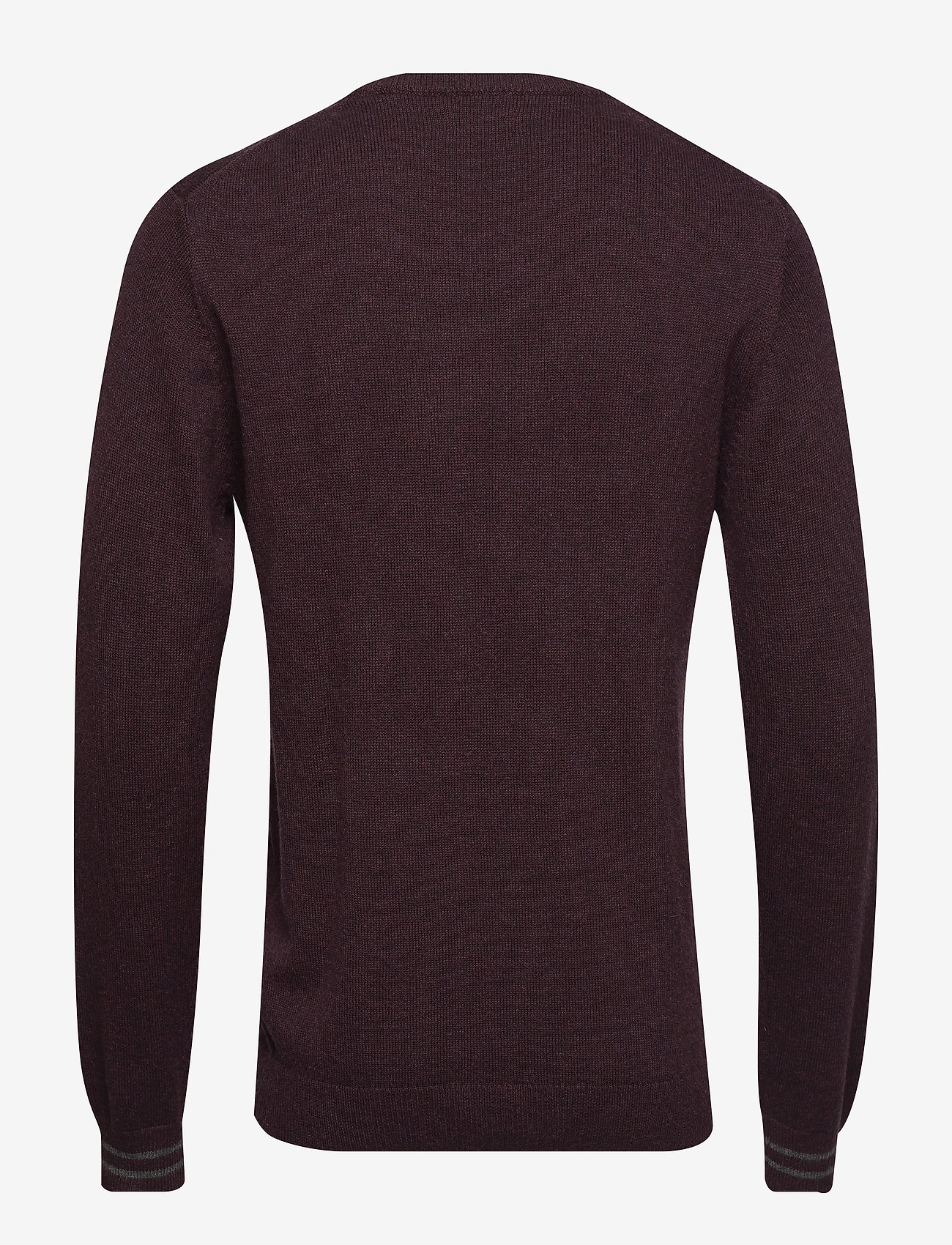 GANT - O2. G LOGO CREW - dk. burgundy mel - 1