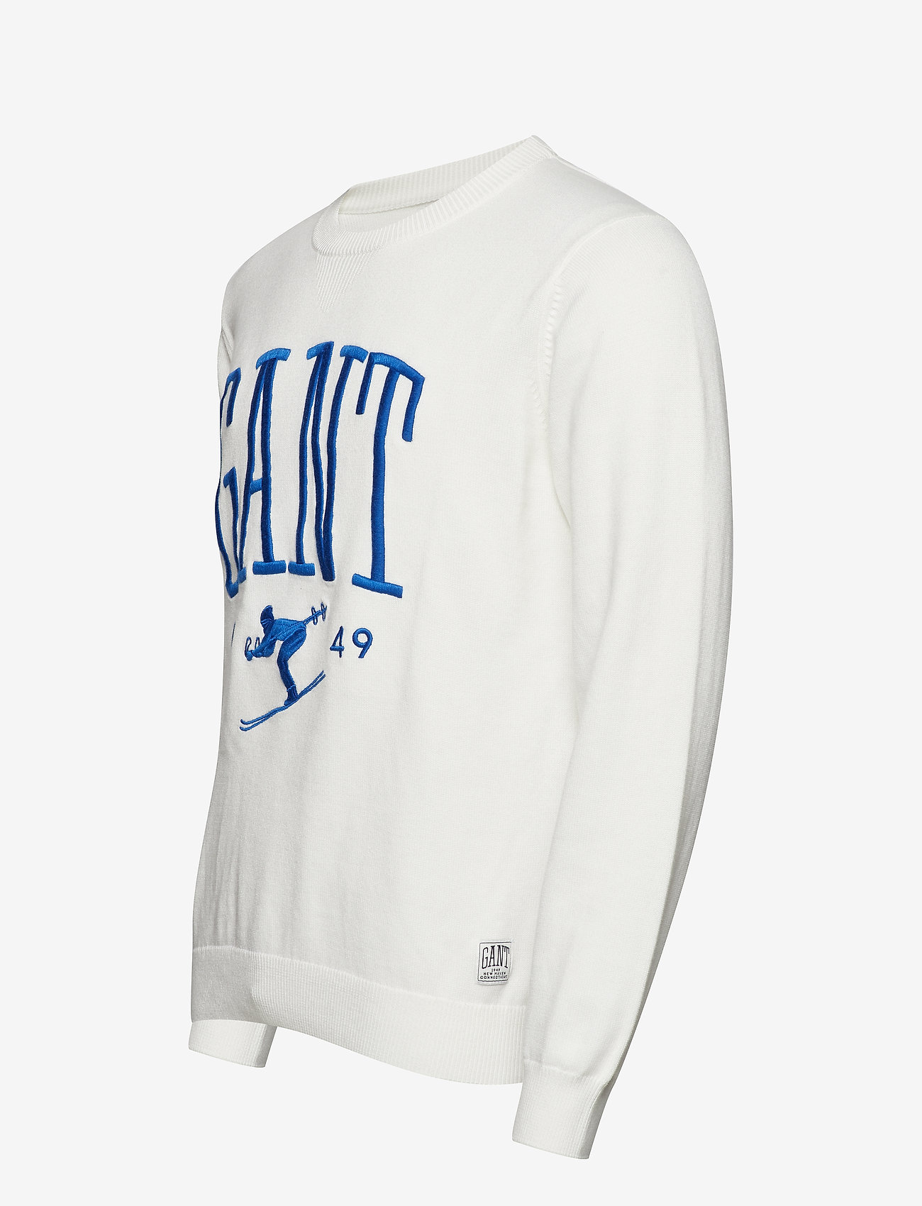 GANT - O1. GANT LOGO CREW - eggshell - 2