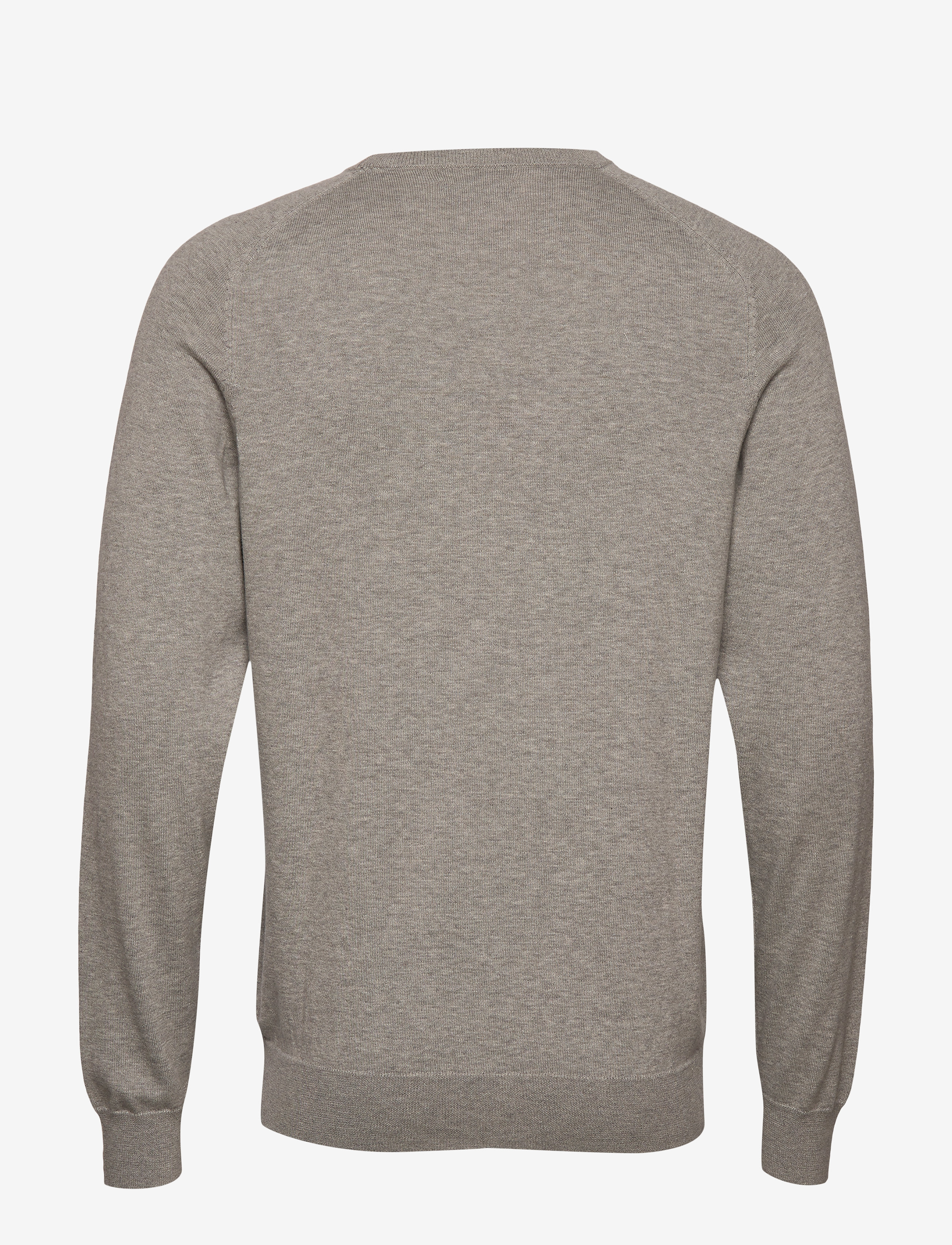 GANT - D1. GANT LOGO CREW - grey melange - 1