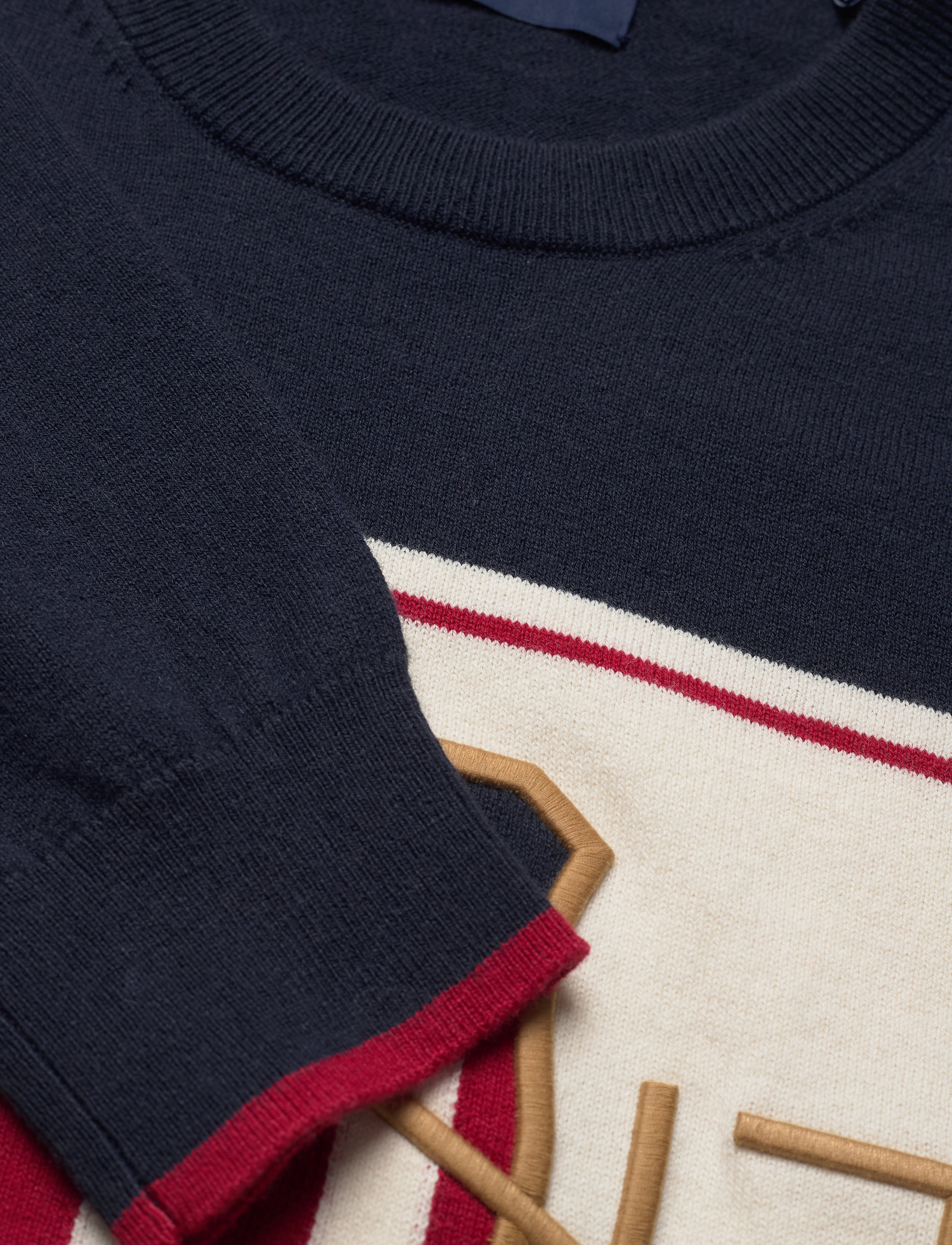 GANT - D2. ARCHIVE SHIELD C-NECK - evening blue - 2
