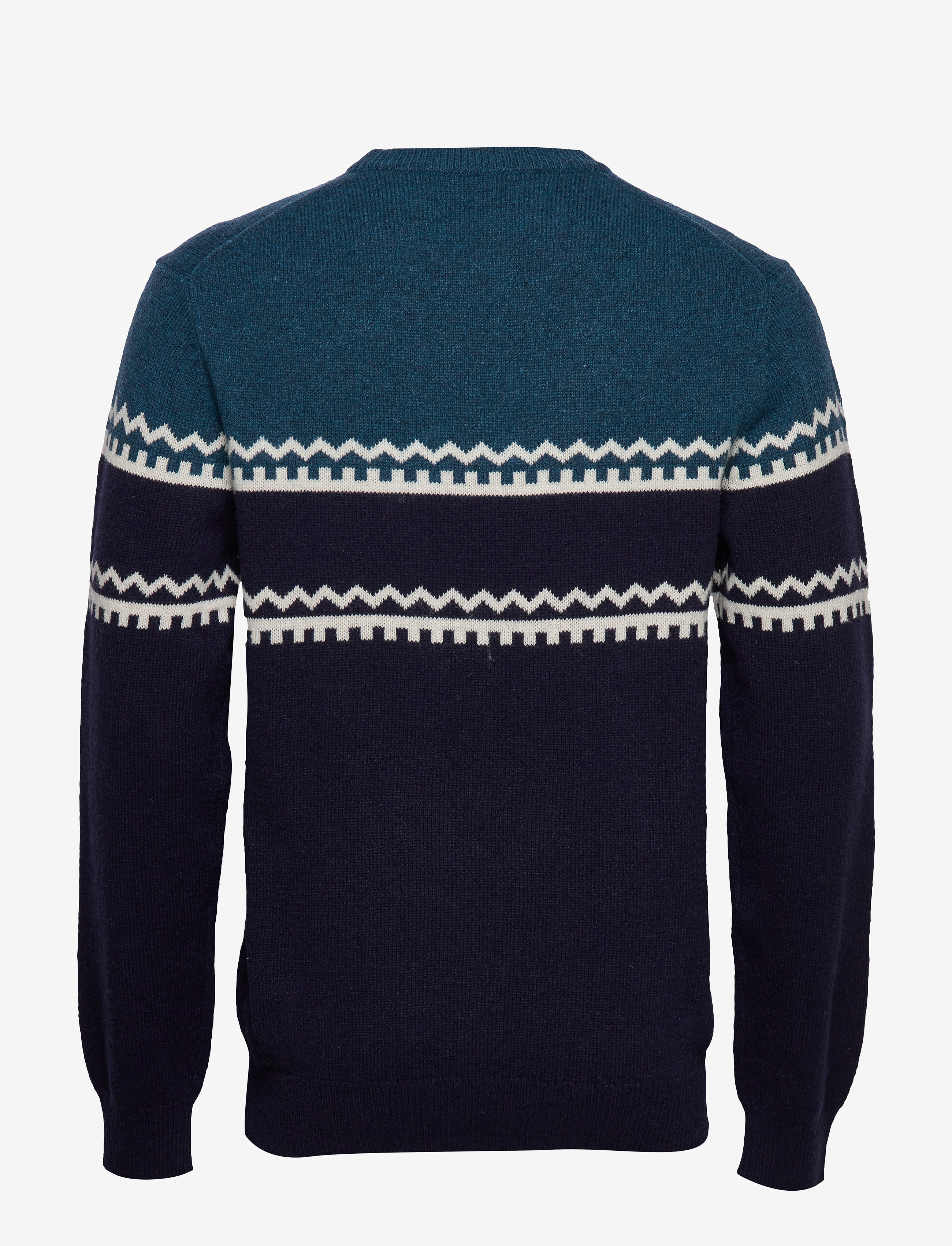 GANT - D2. HOLIDAY STRIPE CREW - evening blue - 1