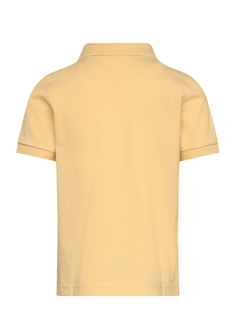 GANT - SHIELD SS PIQUE - kortærmede poloer - dusty light yellow - 1