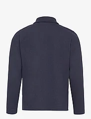 GANT - SHIELD LS PIQUE - polo shirts - evening blue - 1