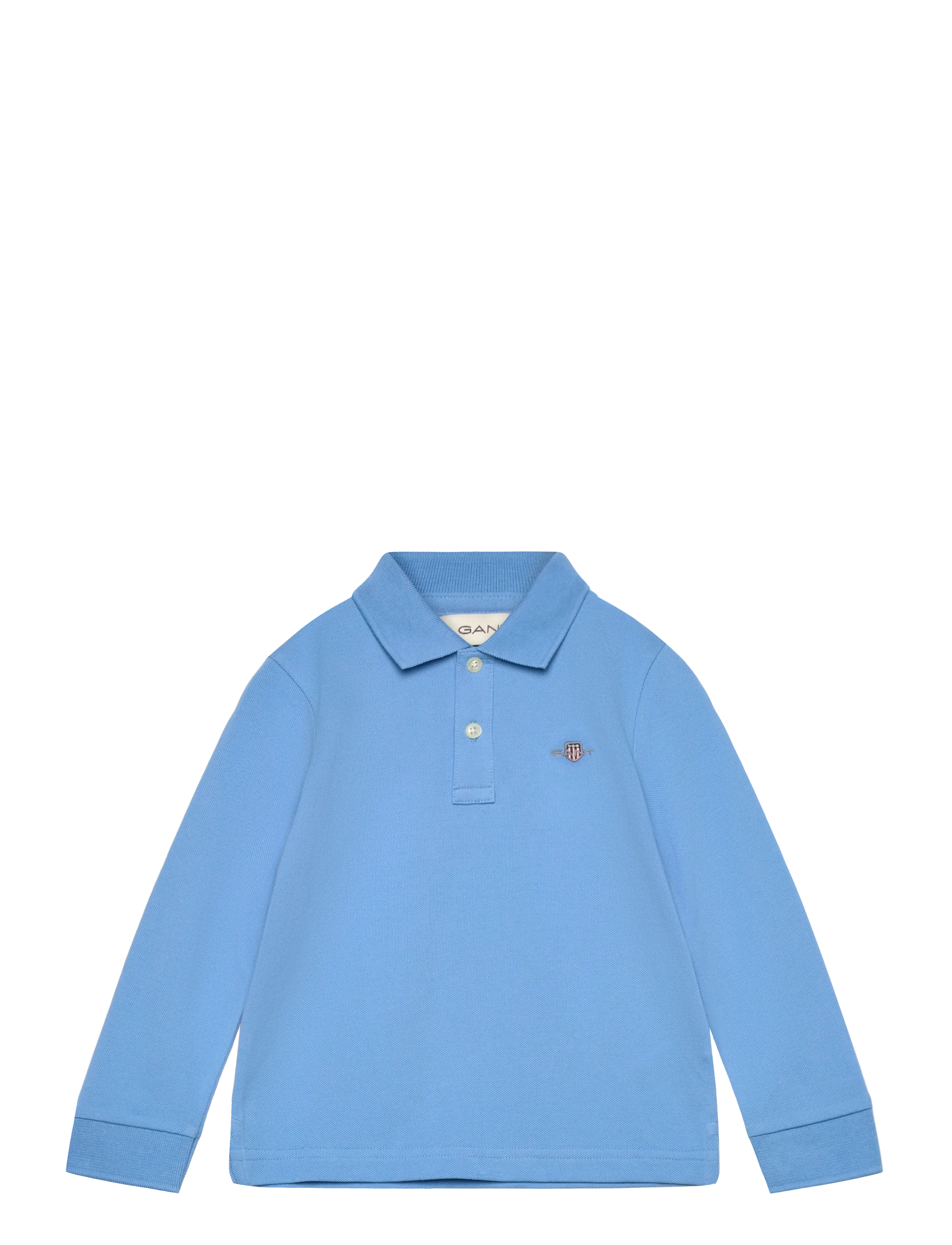Gant SHIELD LS PIQUE POLO - Overdele - DREAM BLUE / blue