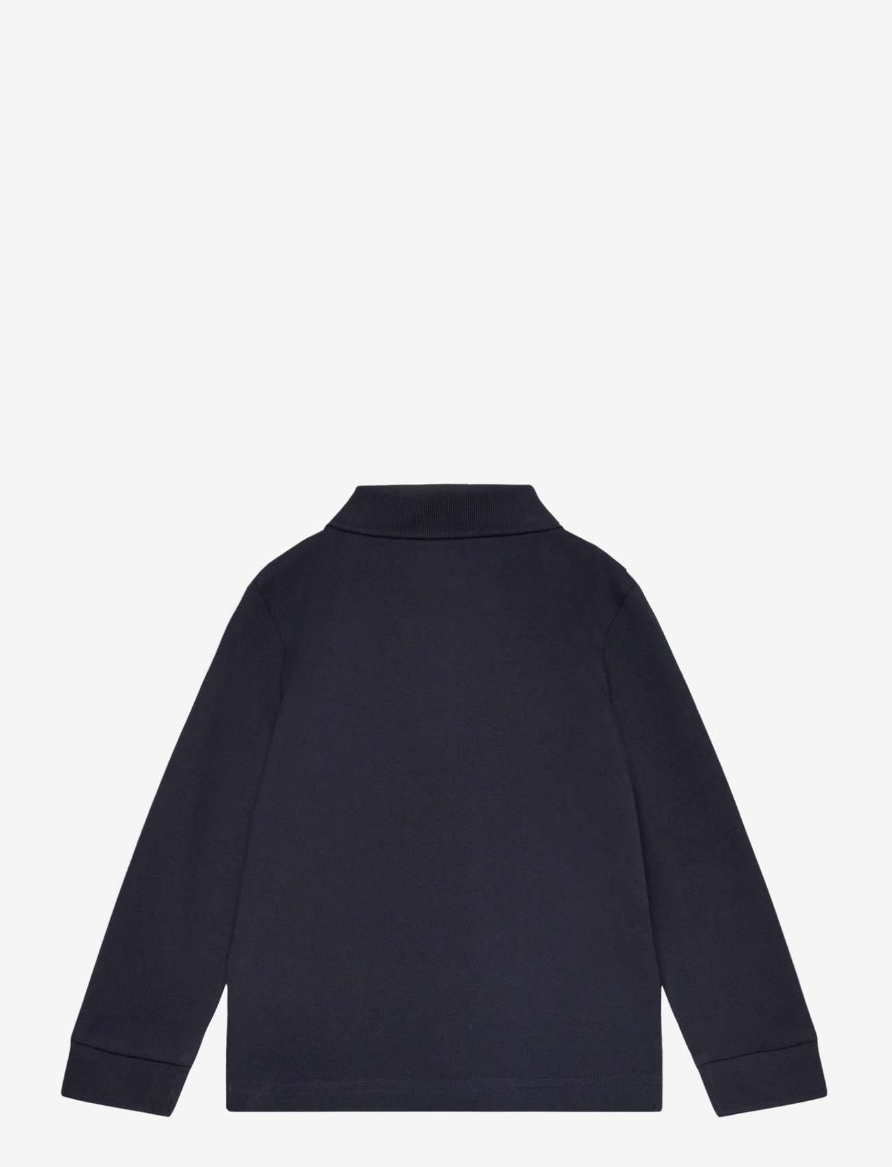 Gant - SHIELD LS PIQUE POLO - long-sleeved polos - evening blue - 1
