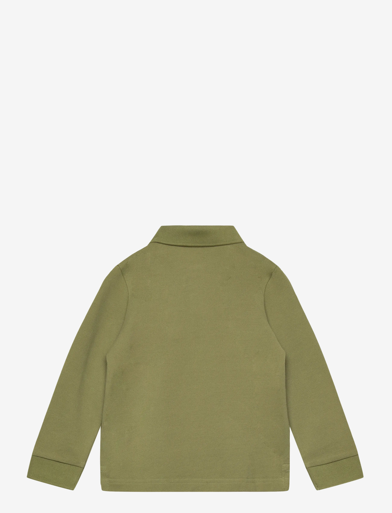 GANT - SHIELD LS PIQUE POLO - washed olive - 1