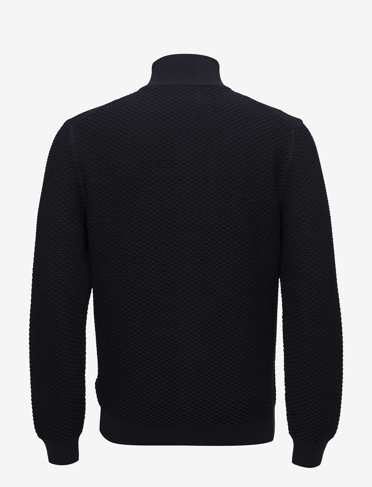 GANT - TRIANGLE TEXTURE FULLZIP - evening blue - 1