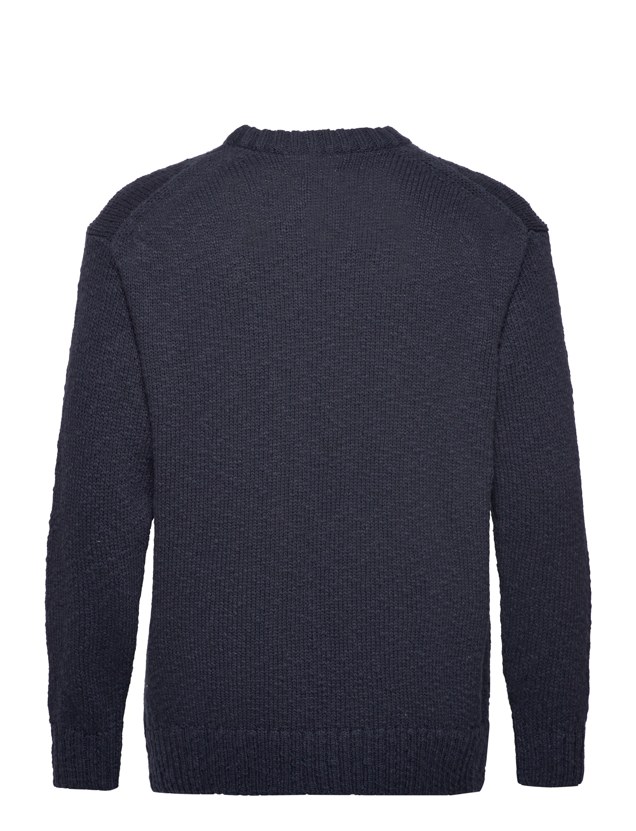 GANT - D2. RELAXED COTTON SLUB C-NECK - evening blue - 1