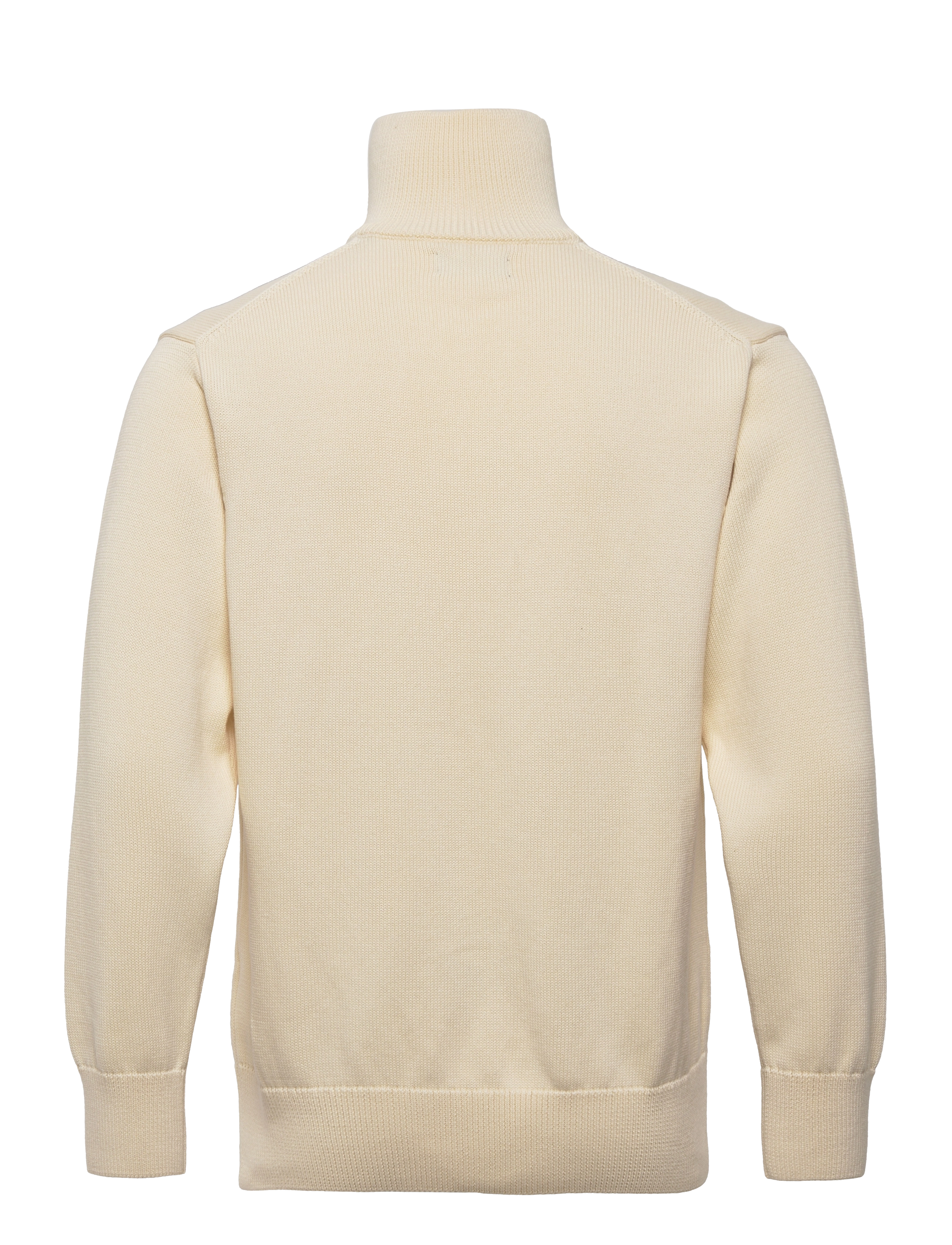 GANT - D2. RETRO SHIELD HALFZIP - cream - 1