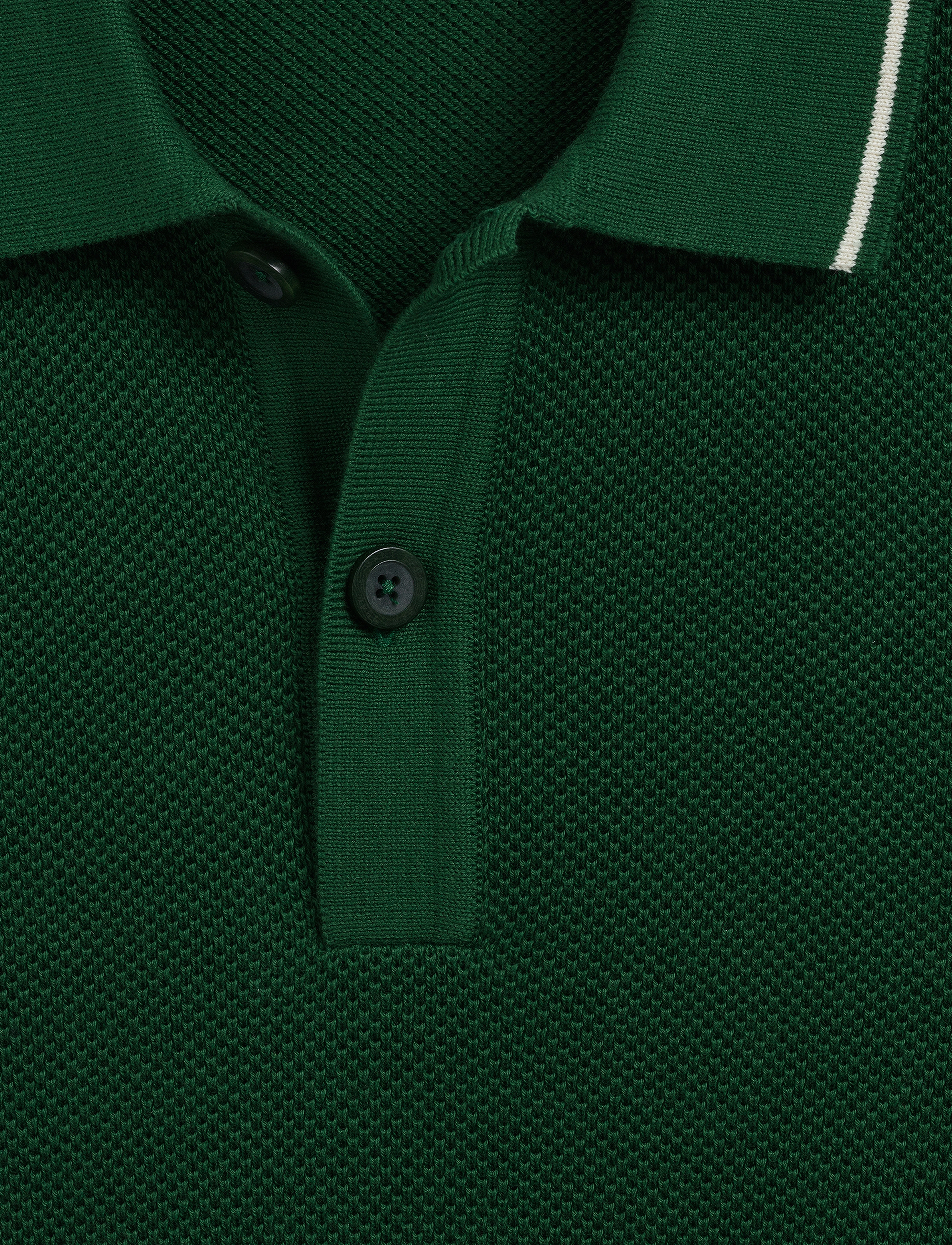 GANT - D1. SS PIQUE TEXTURE POLO - forest green - 2