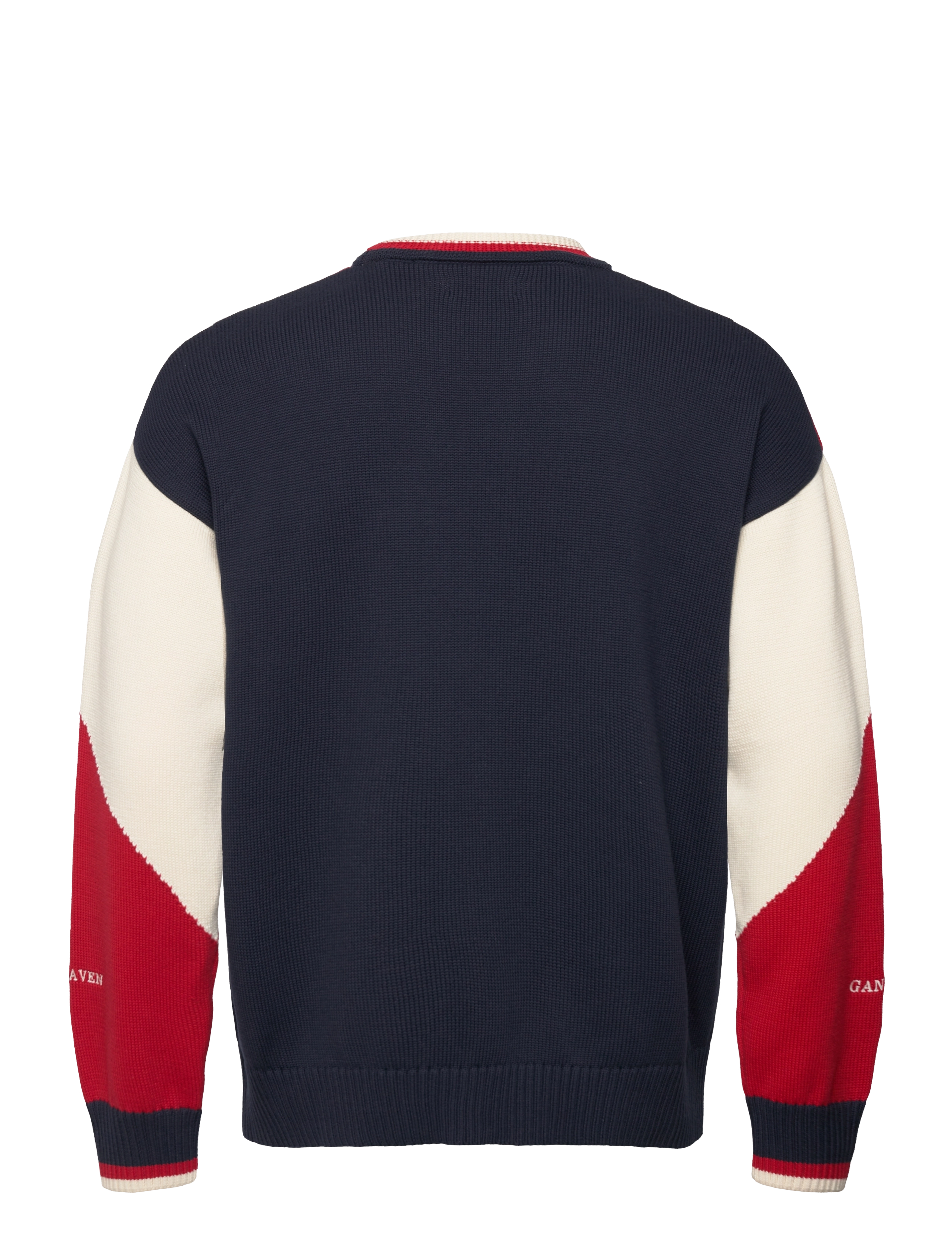 GANT - D1. CREST SHIELD C-NECK - ruby red - 1