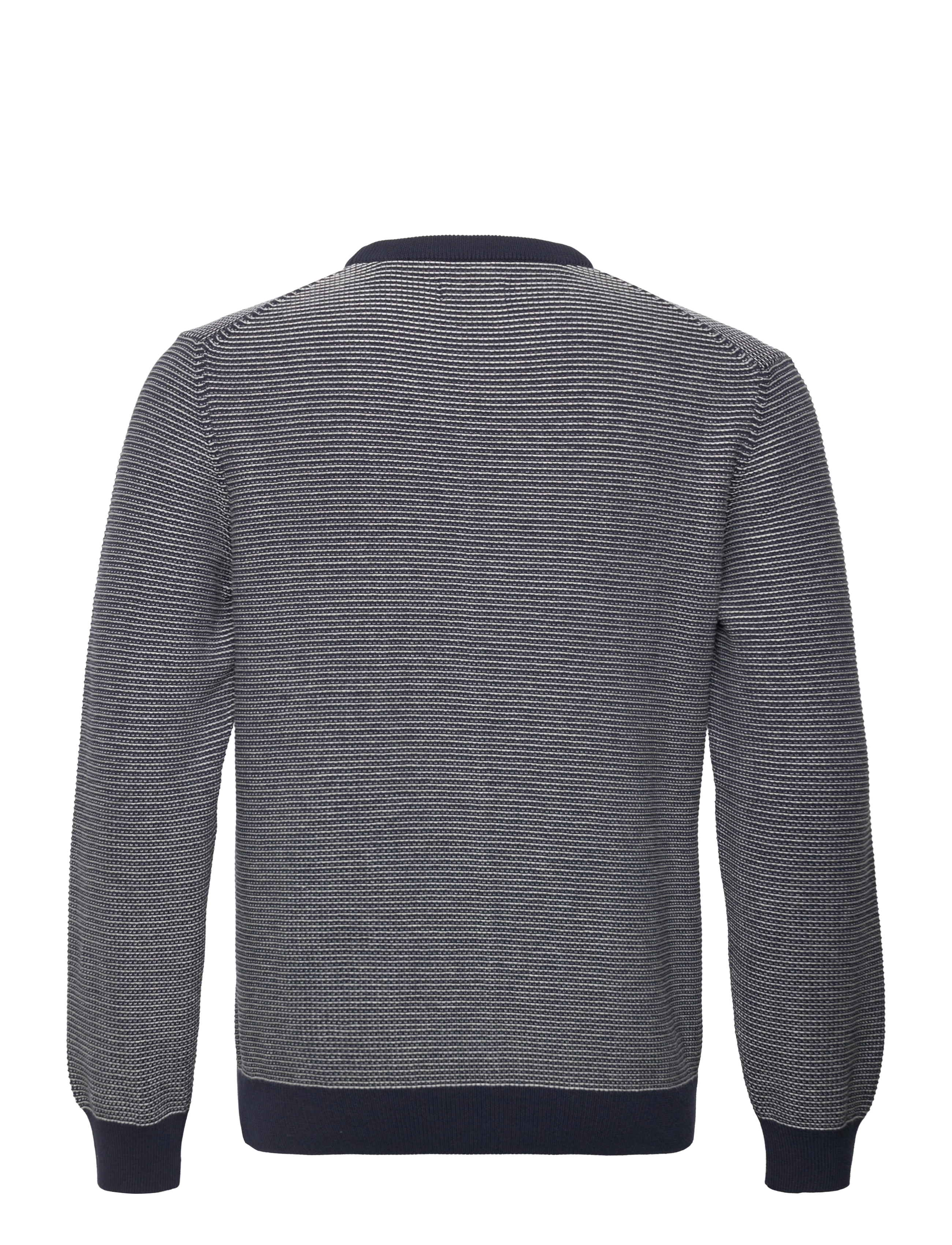 GANT - D1. LIGHT TEXTURE C-NECK - evening blue - 1