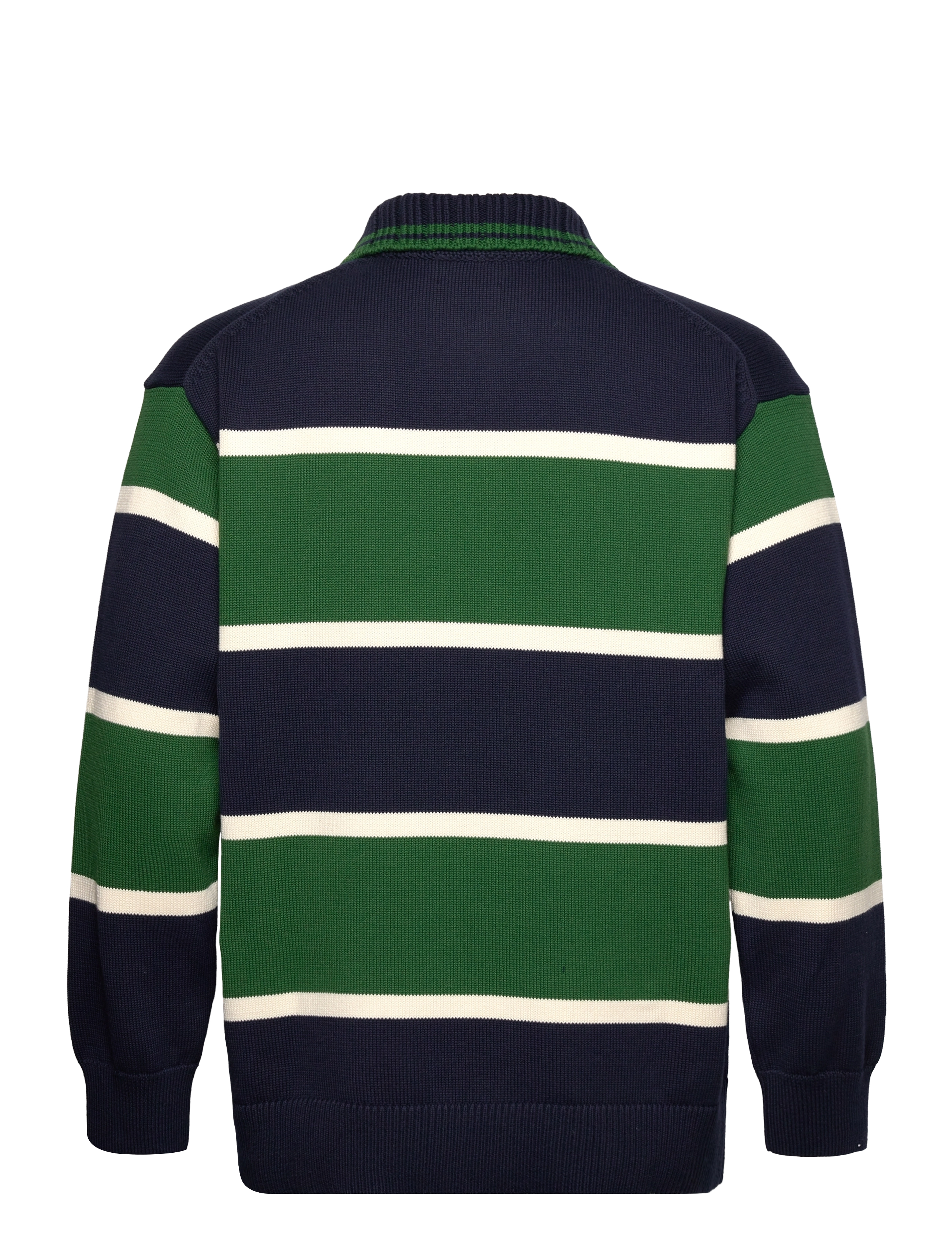 GANT - D1. KNITTED HEAVY RUGGER - evening blue - 1