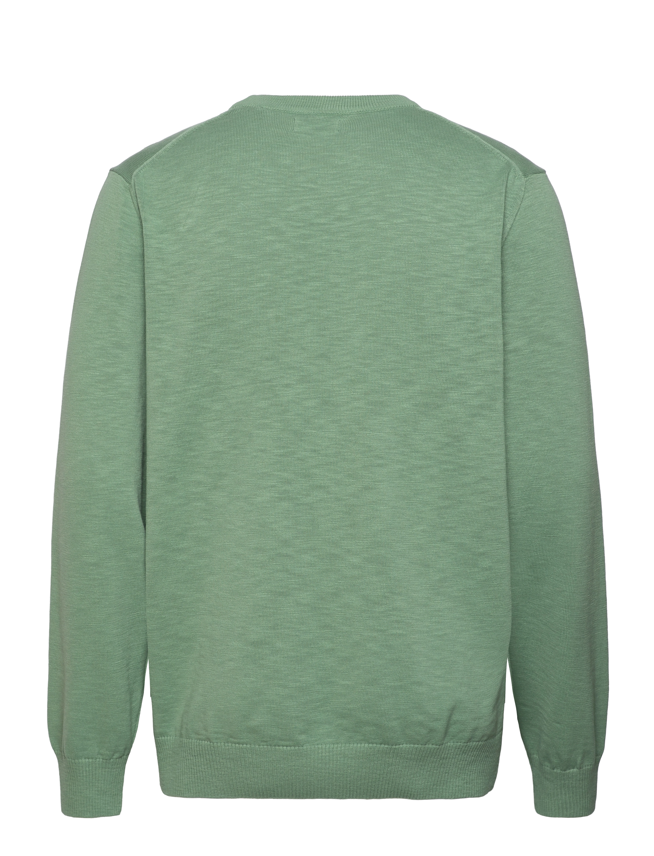 GANT - COTTON FLAMME C-NECK - kalamata green - 1