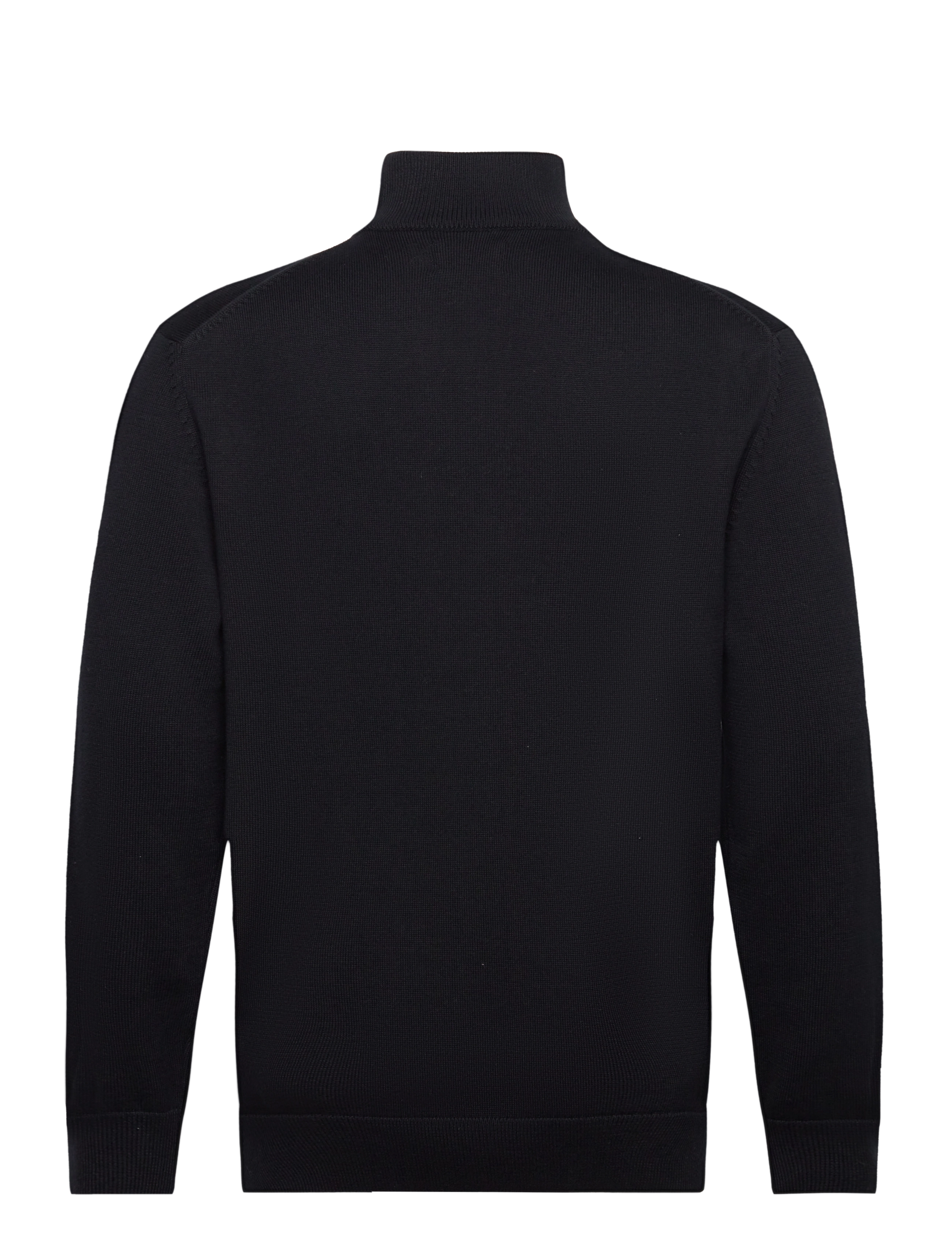 Gant - Cotton Knit Zip Cardigan - full zip jumpers - black - 2