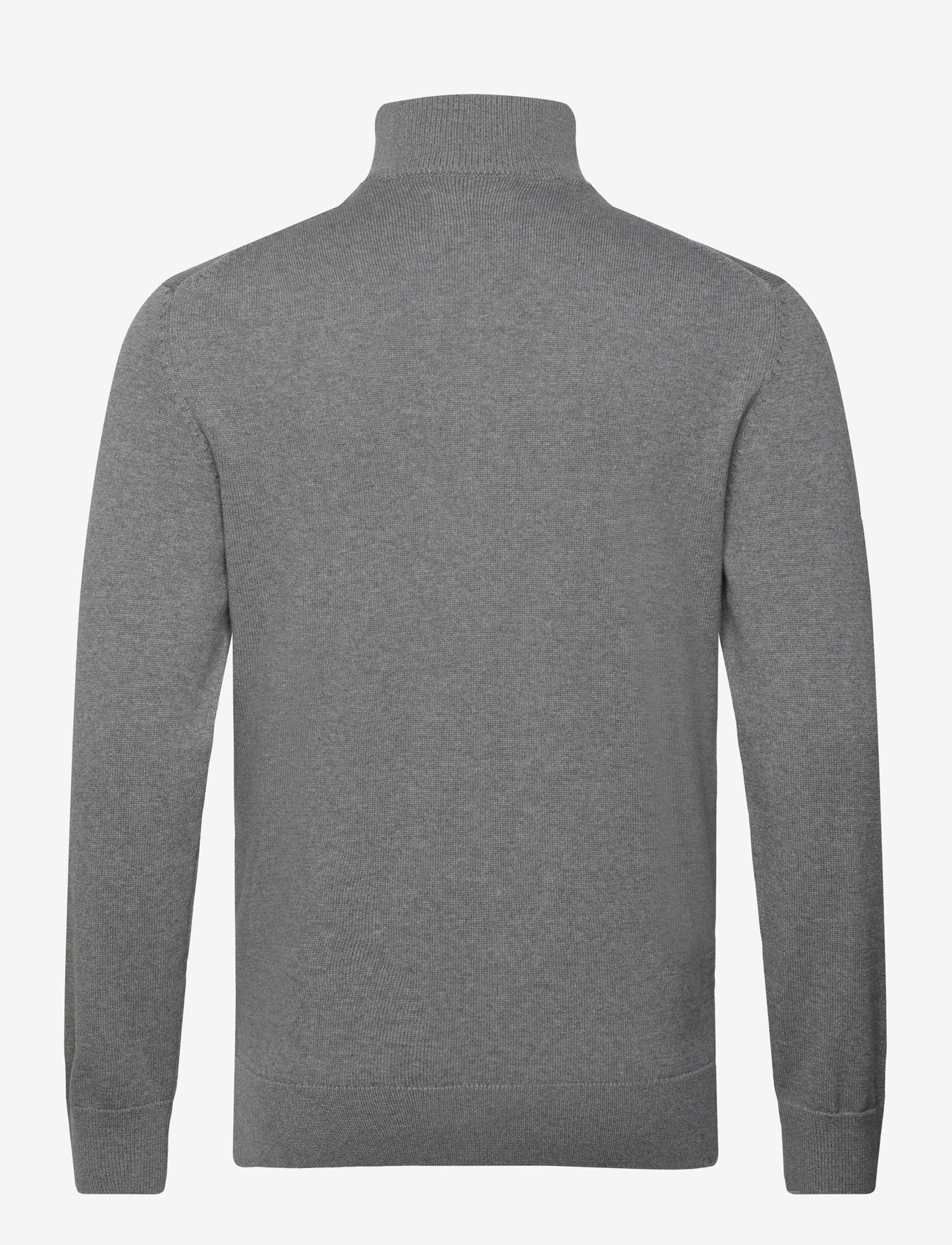 Gant - Cotton Knit Zip Cardigan - pullover mit durchgehendem reißverschluss - dark grey melange - 2