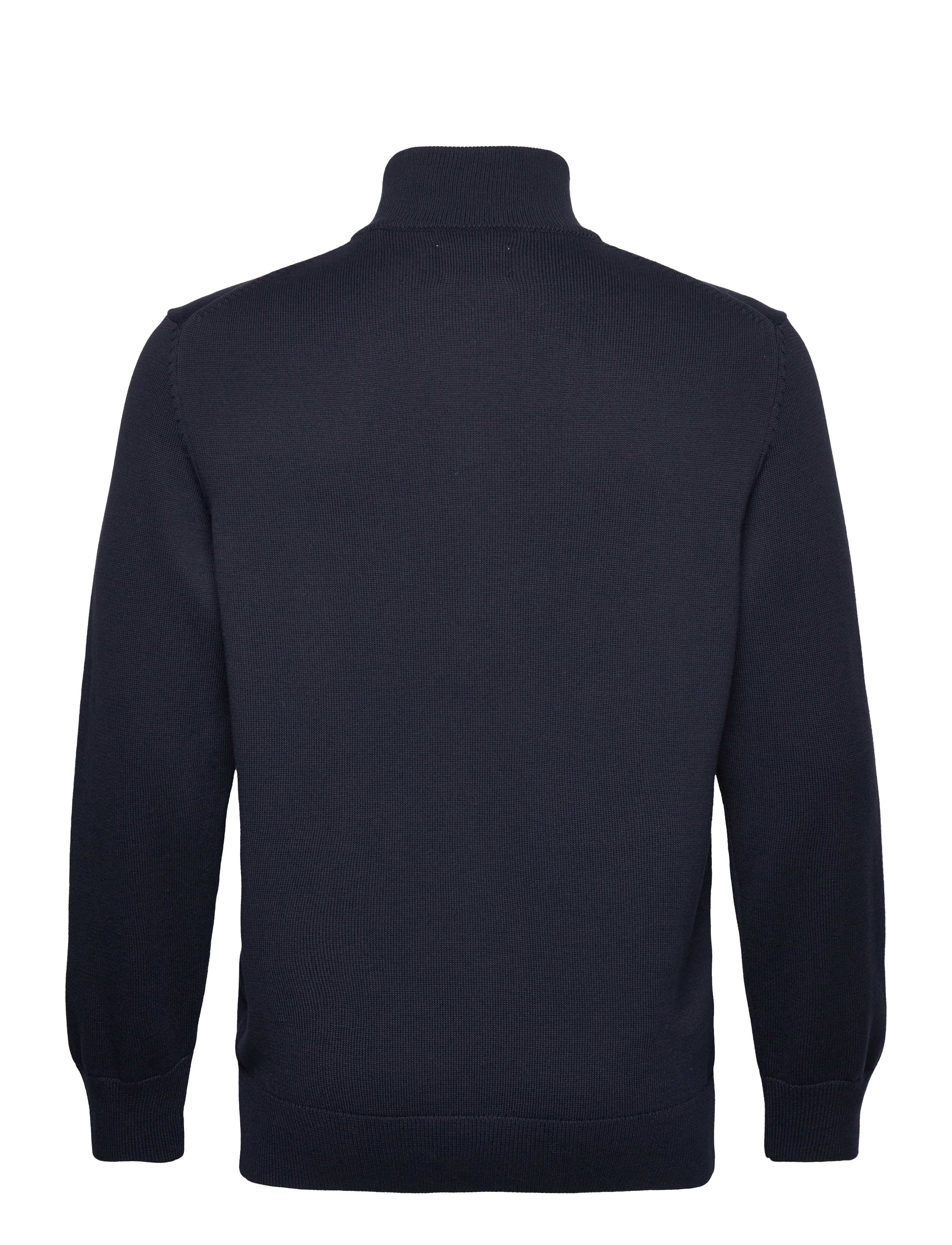 Gant - Cotton Knit Zip Cardigan - fullzip strik - evening blue - 2