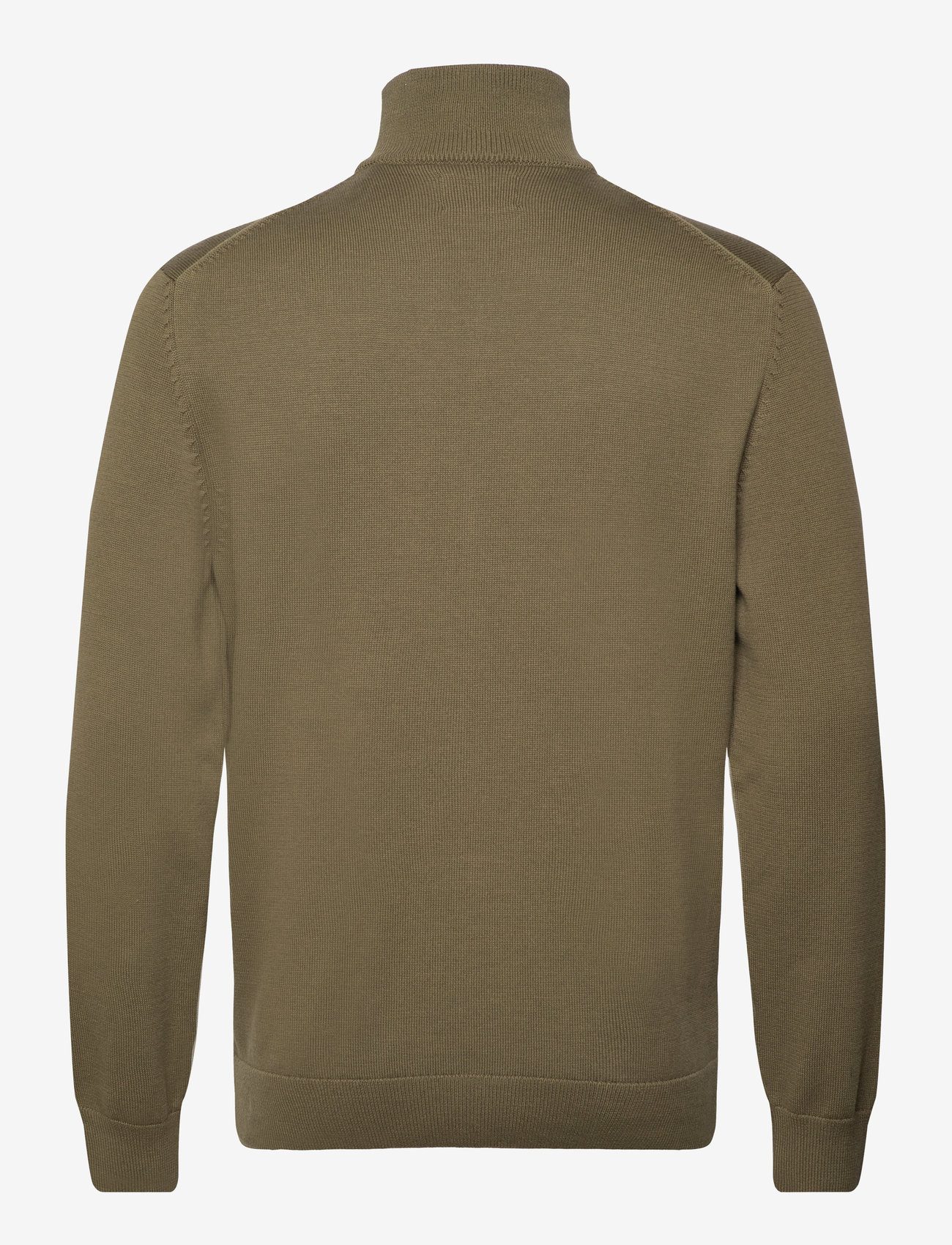 GANT - CASUAL COTTON ZIP CARDIGAN - pullover mit durchgehendem reißverschluss - juniper green - 2