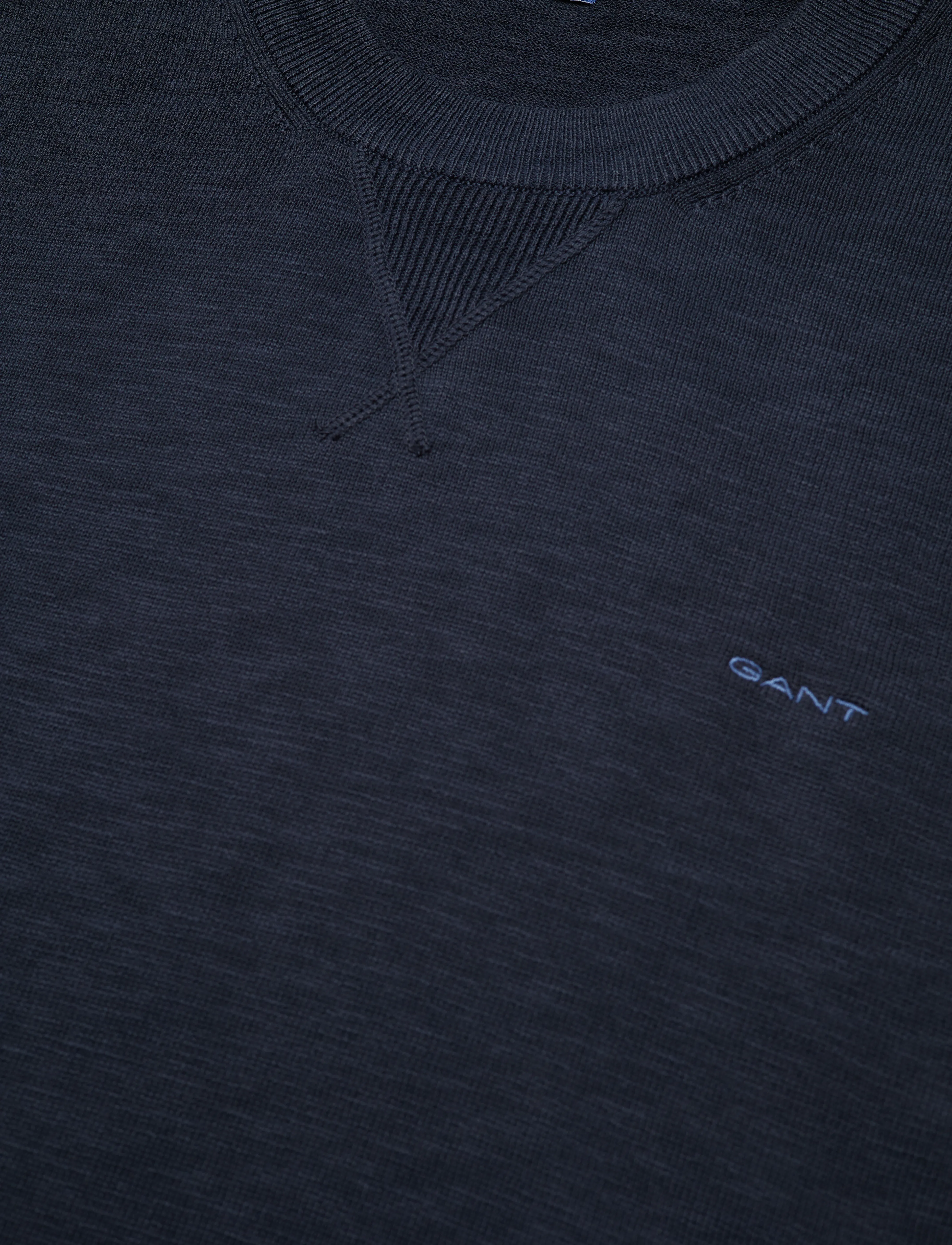 GANT - COTTON FLAMME TEE - evening blue - 2