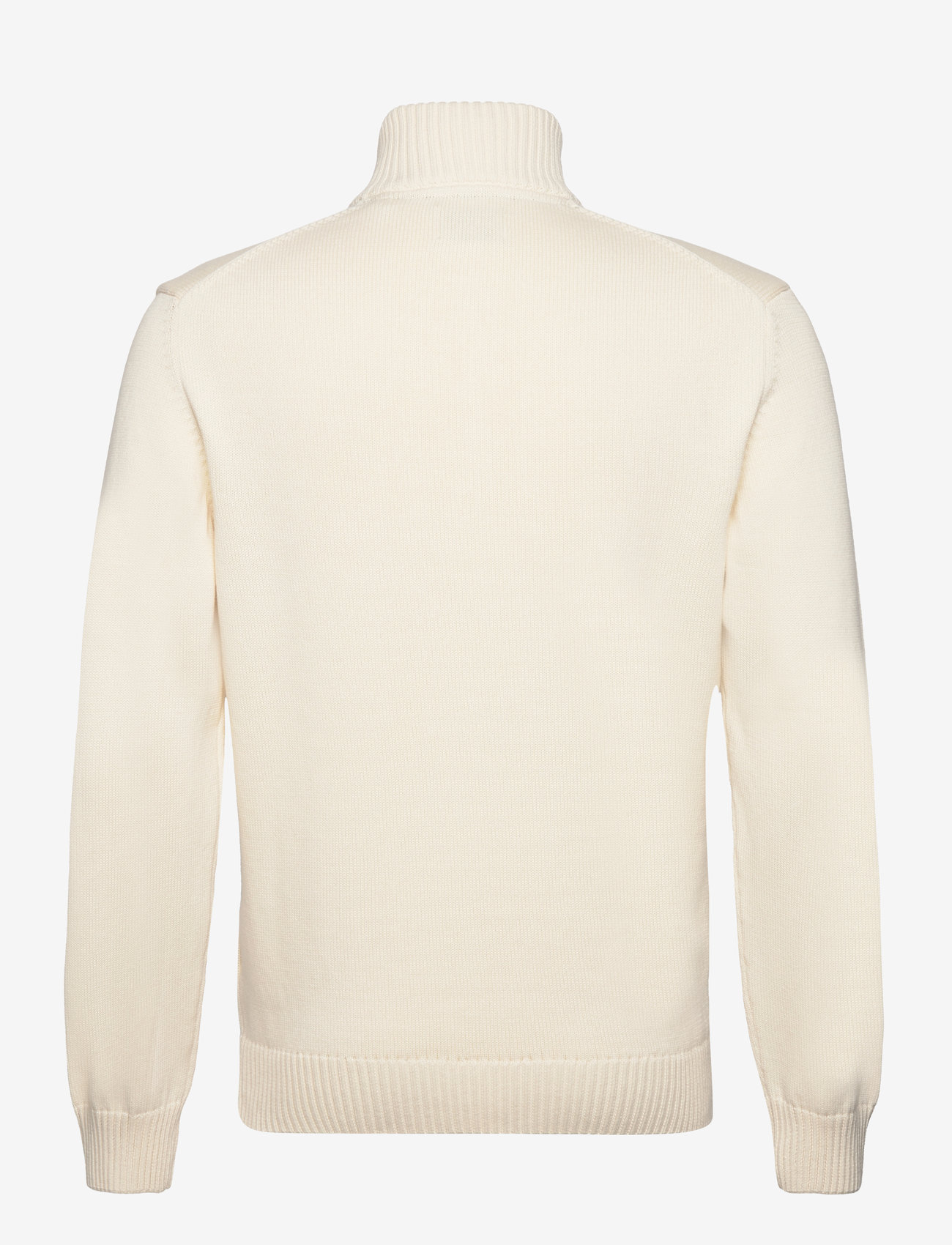GANT - Half-Zip Sweater - neuleet joissa puolipitkä vetoketju - cream - 2