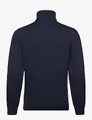 GANT - CASUAL COTTON HALFZIP - pullover mit halbem reißverschluss - evening blue - 1