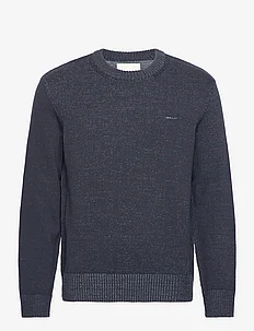 PLATED TWO TONED COTTON C-NECK, GANT
