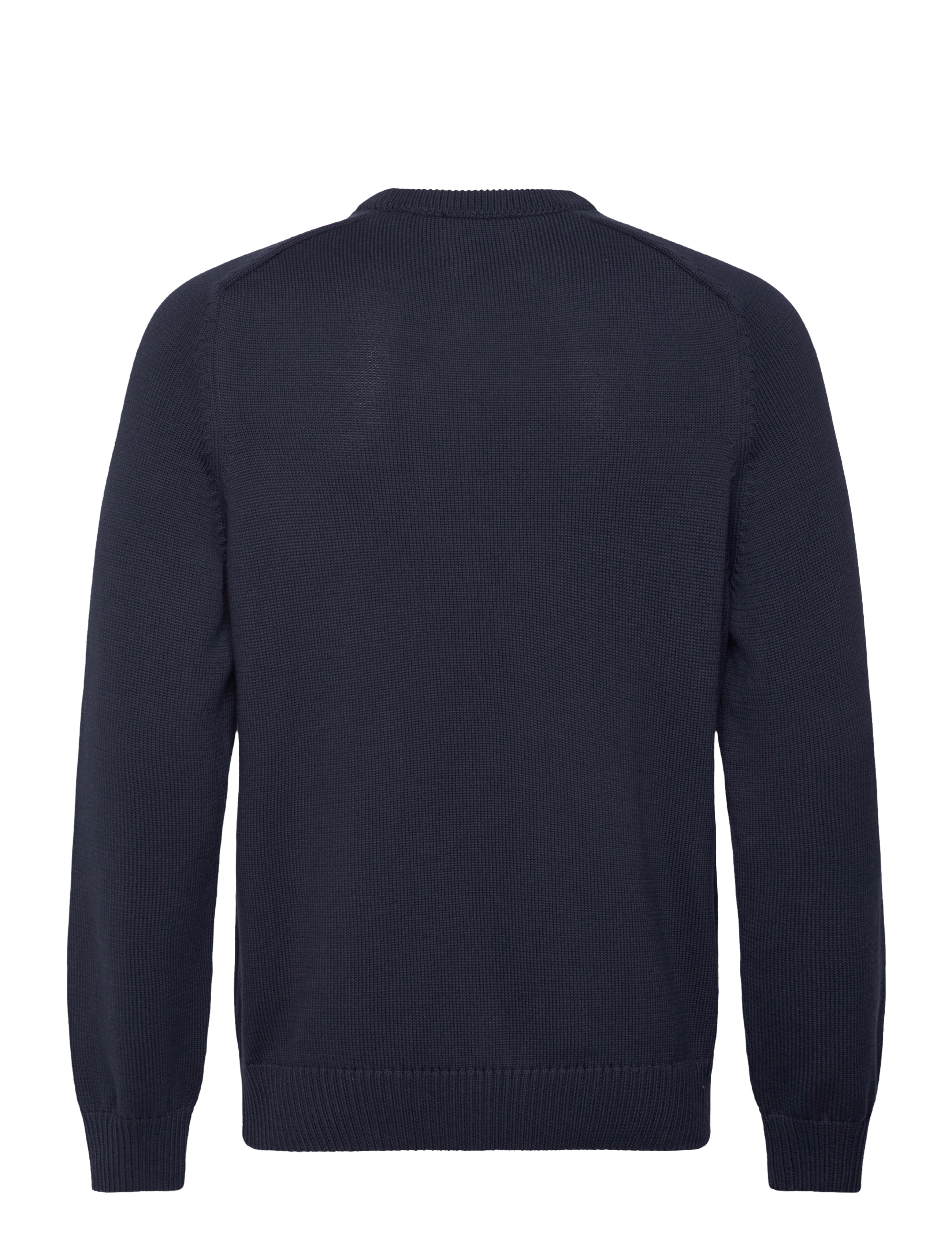GANT - CASUAL COTTON SADDLE C-NECK - evening blue - 1