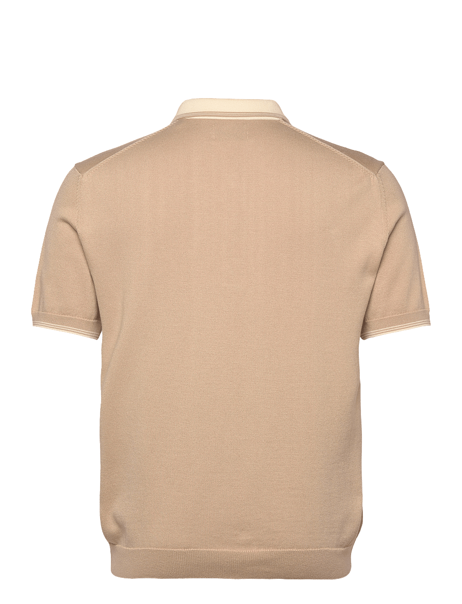 Gant - MODAL BLEND SS POLO - dry sand - 1