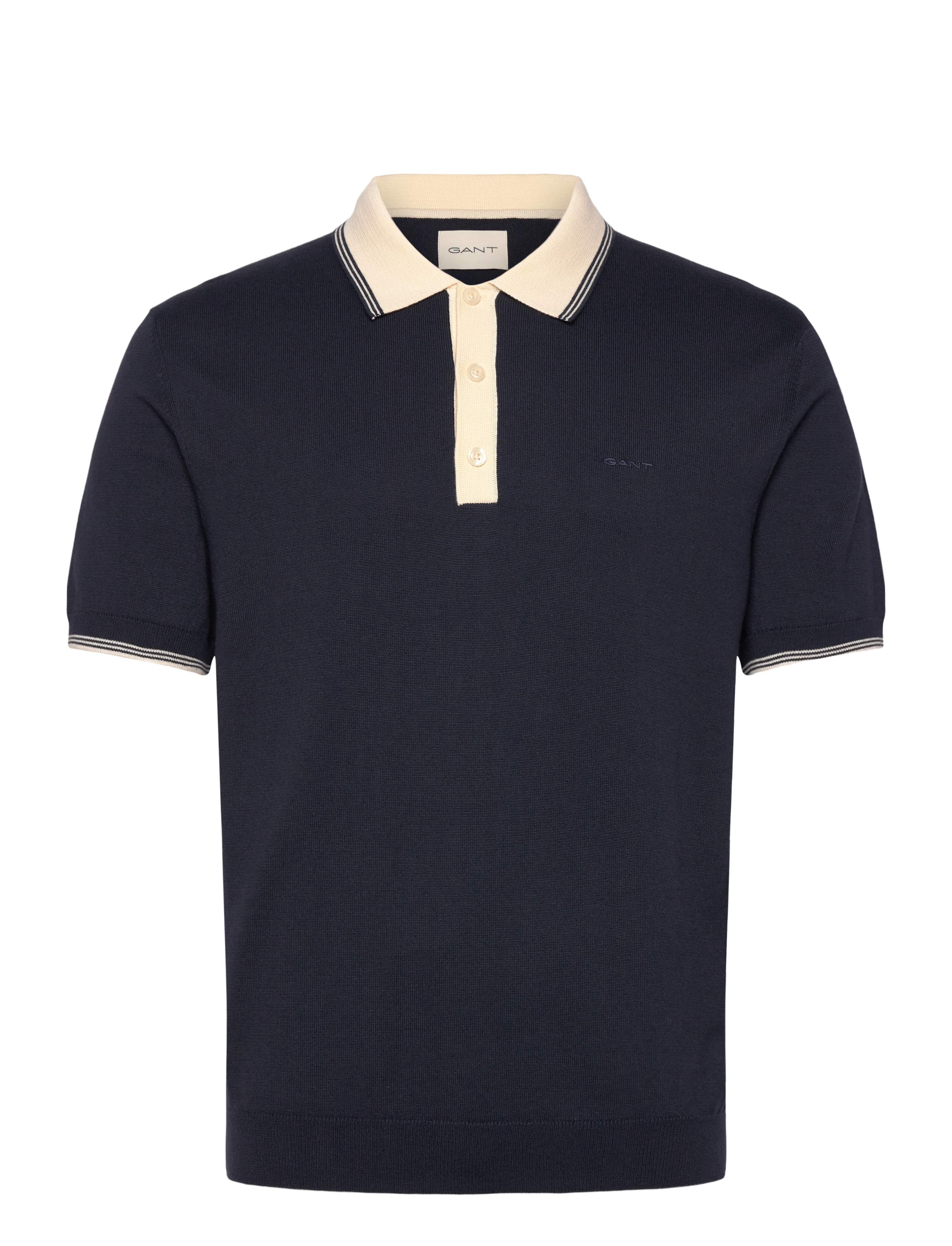 Gant MODAL BLEND SS POLO - Pikéer - EVENING BLUE / navy