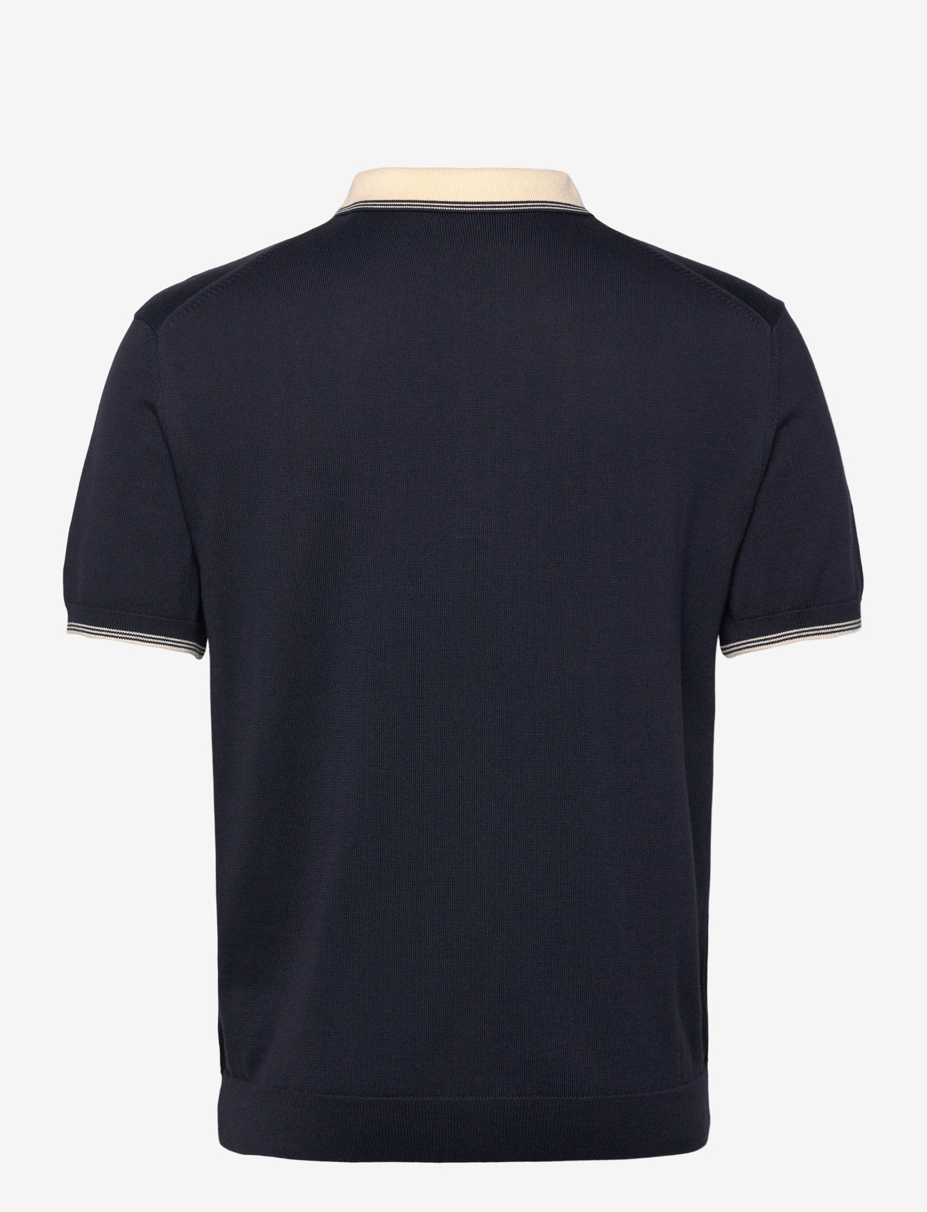 Gant - MODAL BLEND SS POLO - kortærmede poloer - evening blue - 2