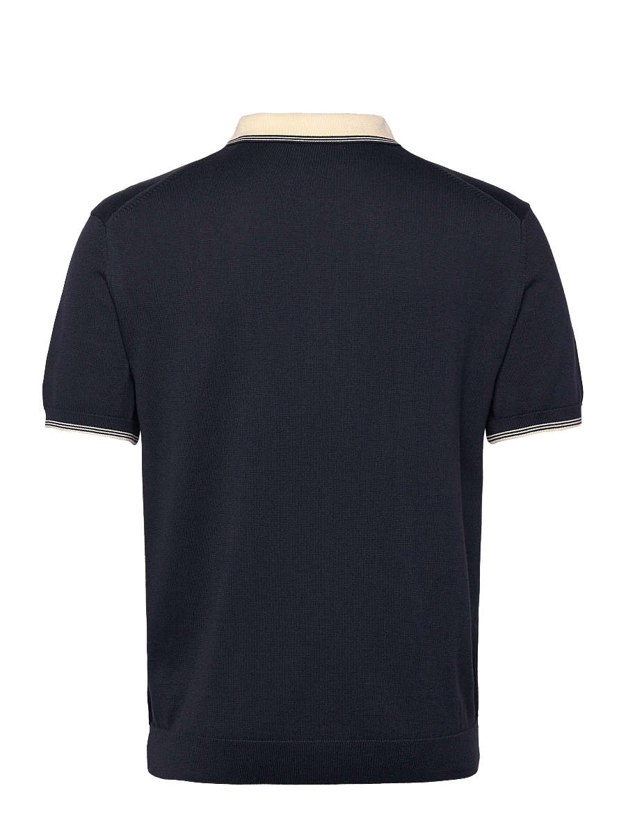 Gant - MODAL BLEND SS POLO - evening blue - 2