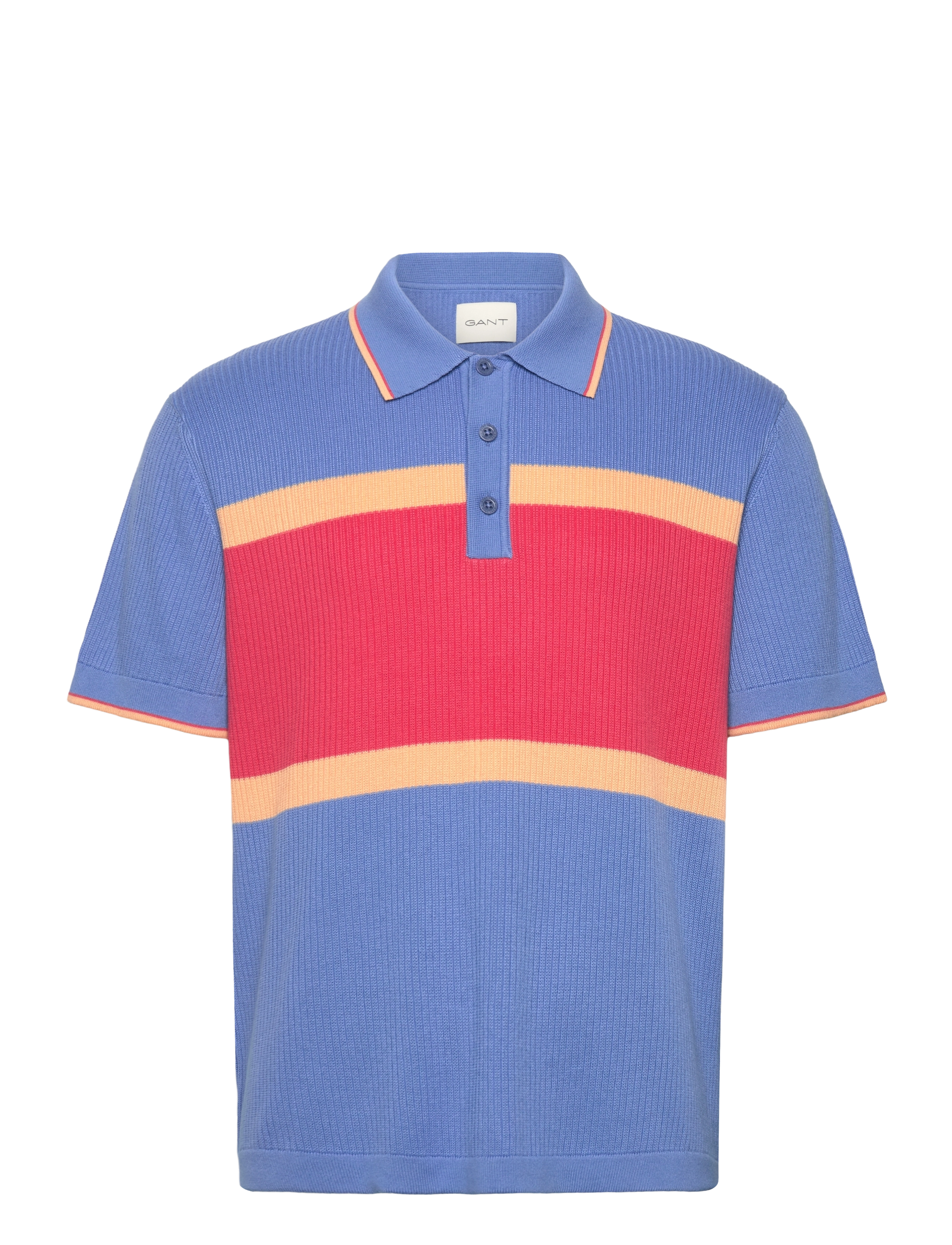 Gant COLOR BLOCKED SS POLO - Polosärgid - PERFECT BLUE / blue