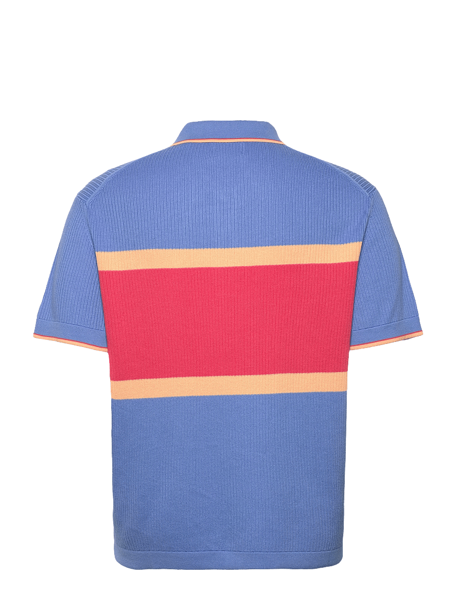 Gant - COLOR BLOCKED SS POLO - kurzärmelig - perfect blue - 2