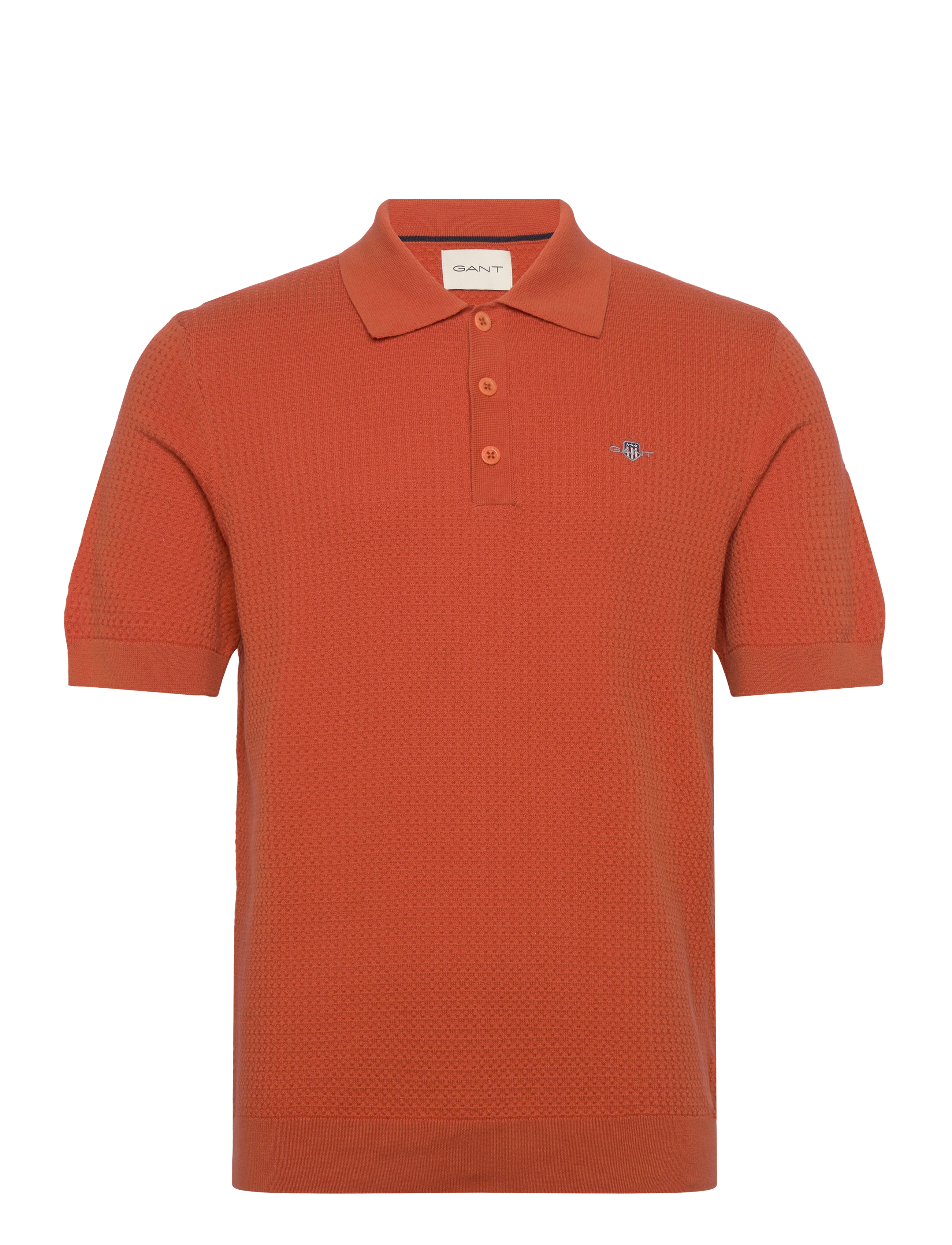 Gant - Textured Cotton Ss Polo