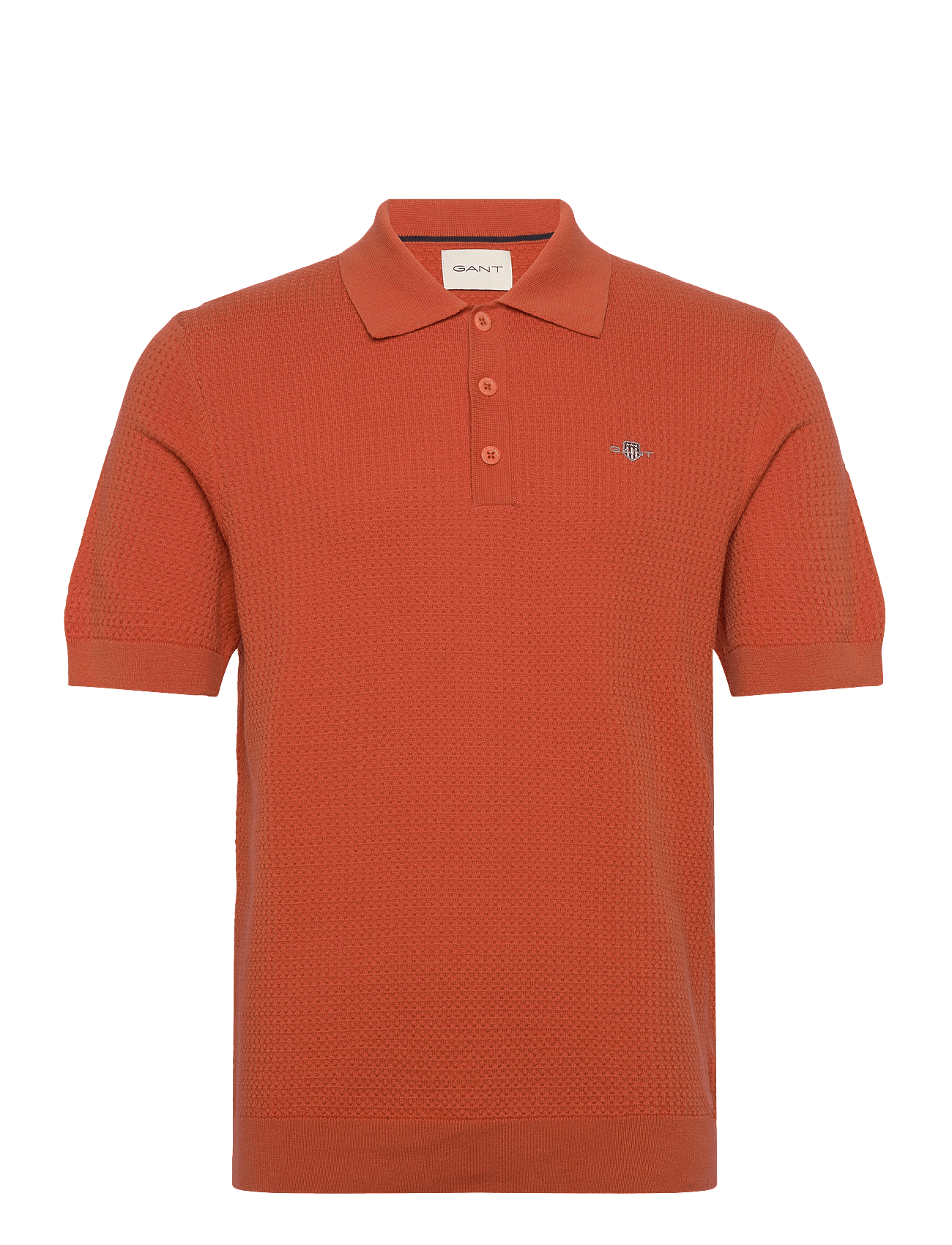 Gant - Textured Cotton Ss Polo