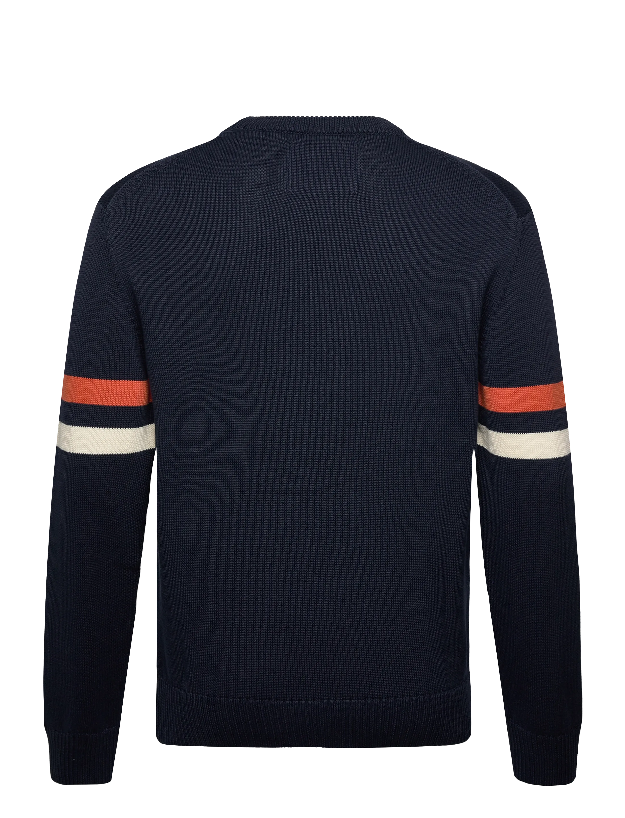 Gant - GRAPHIC BADGE C-NECK - rundhals - evening blue - 1