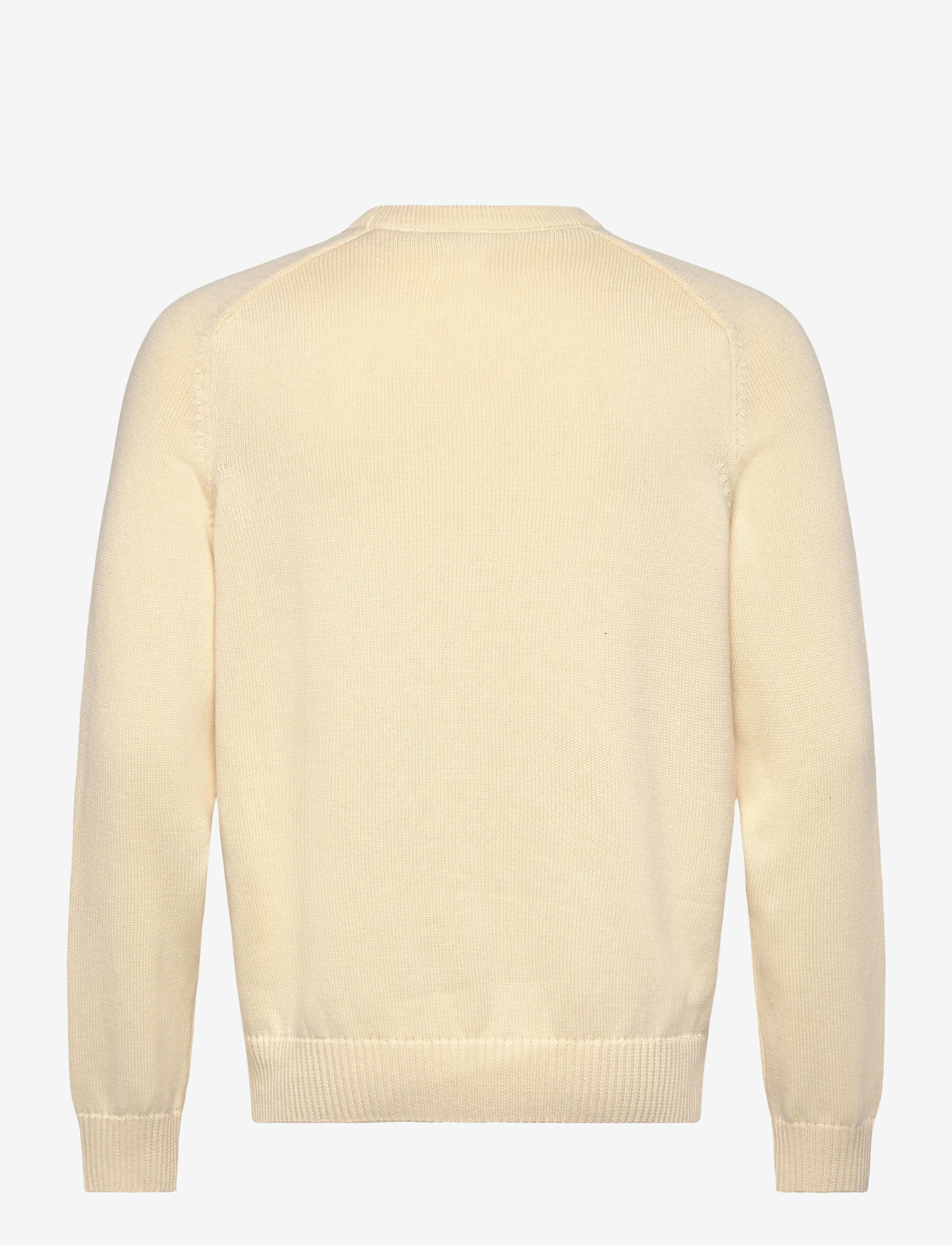 GANT - CASUAL COTTON C-NECK - rundhalsad - cream - 1