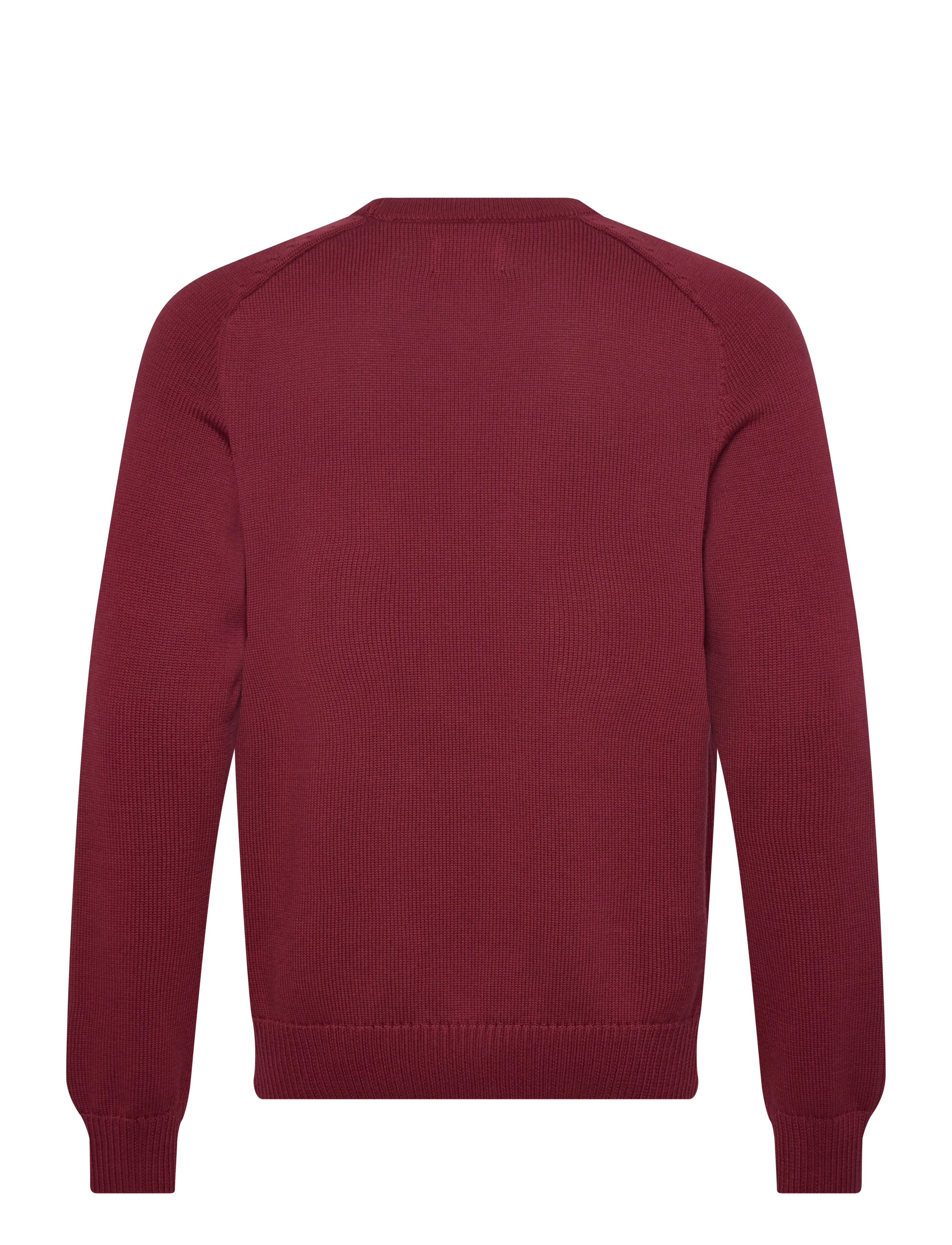 Gant - CASUAL COTTON C-NECK - rund hals - plumped red - 1