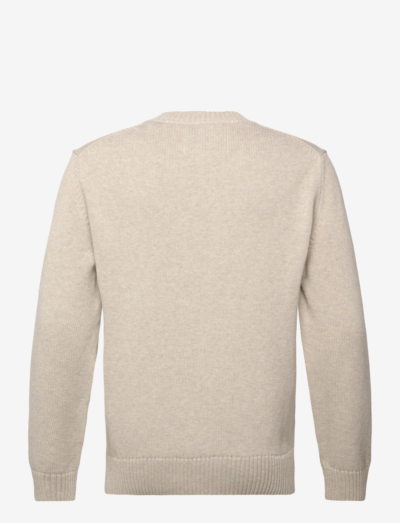 GANT - EMBROIDERED GRAPHIC C-NECK - rund hals - seed melange - 1
