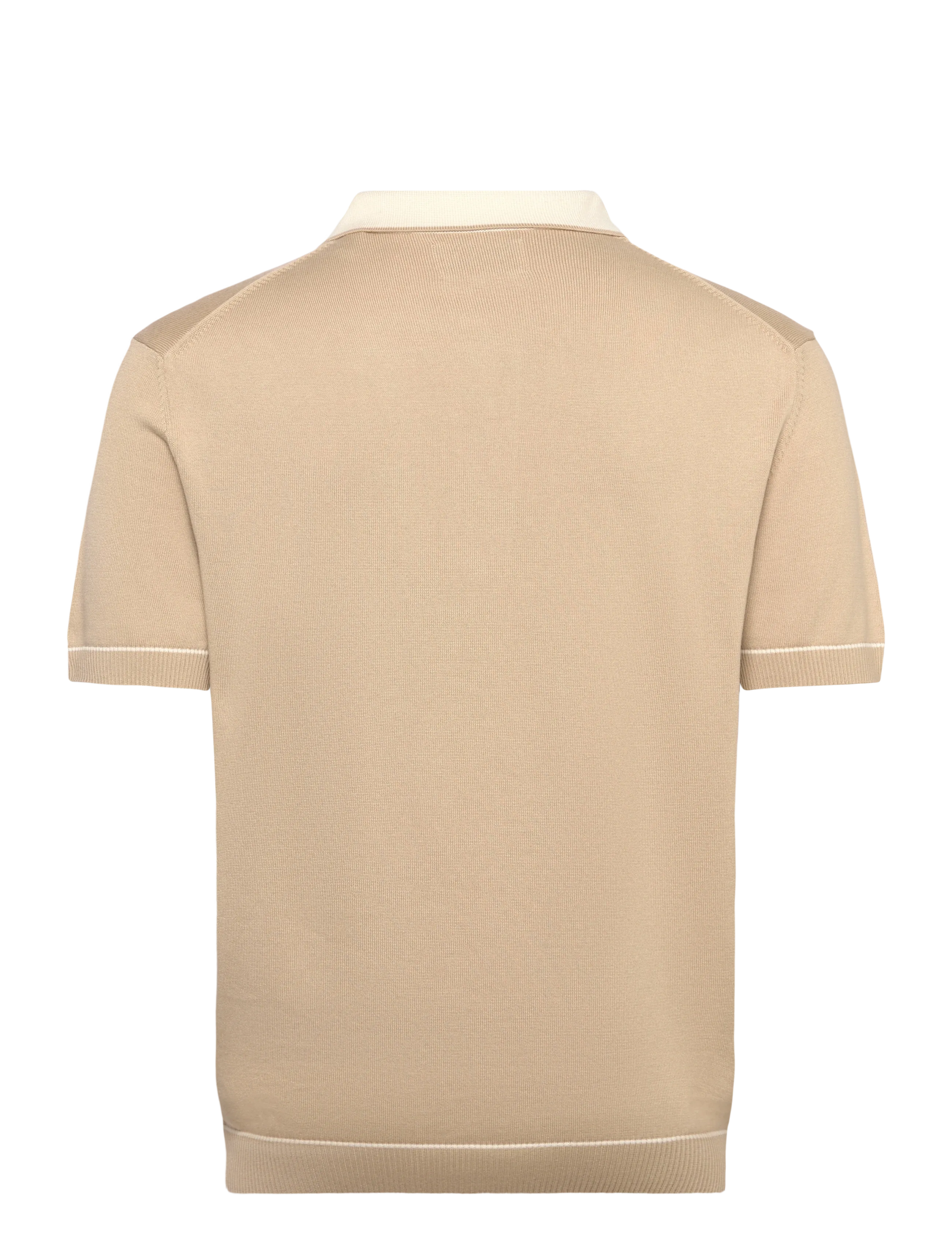 Gant - COTTON MODAL POLO - kortärmade pikéer - oat beige - 2