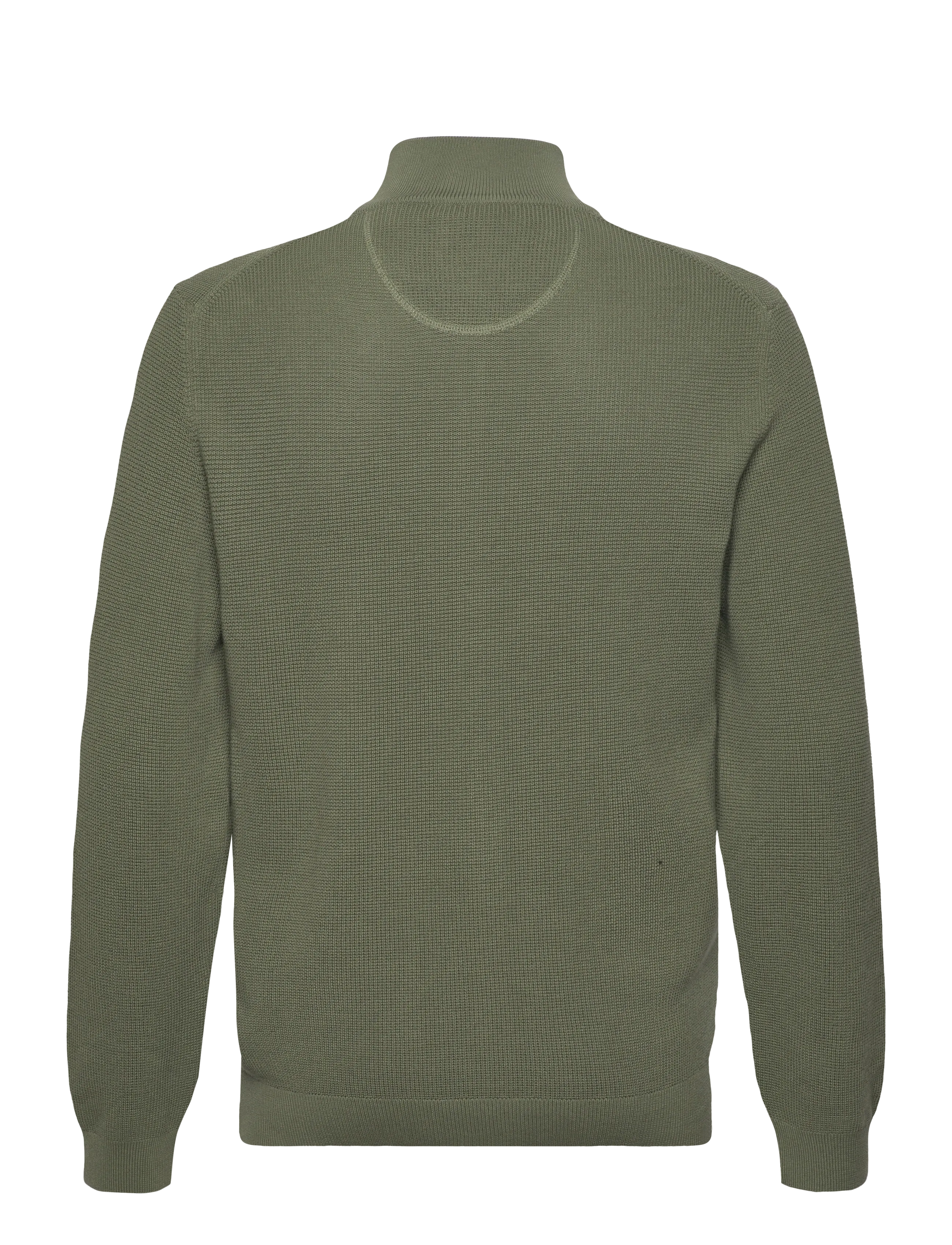 Gant - Waffle Knit Zip Cardigan - pullover mit durchgehendem reißverschluss - dry herb green - 2
