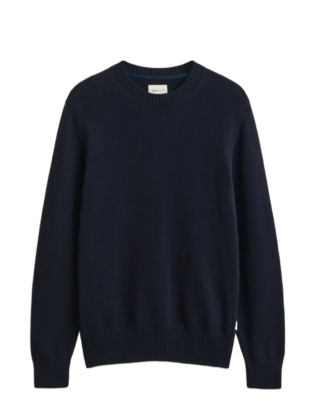 Gant SUPIMA COTTON C-NECK - Rundhals - EVENING BLUE / navy