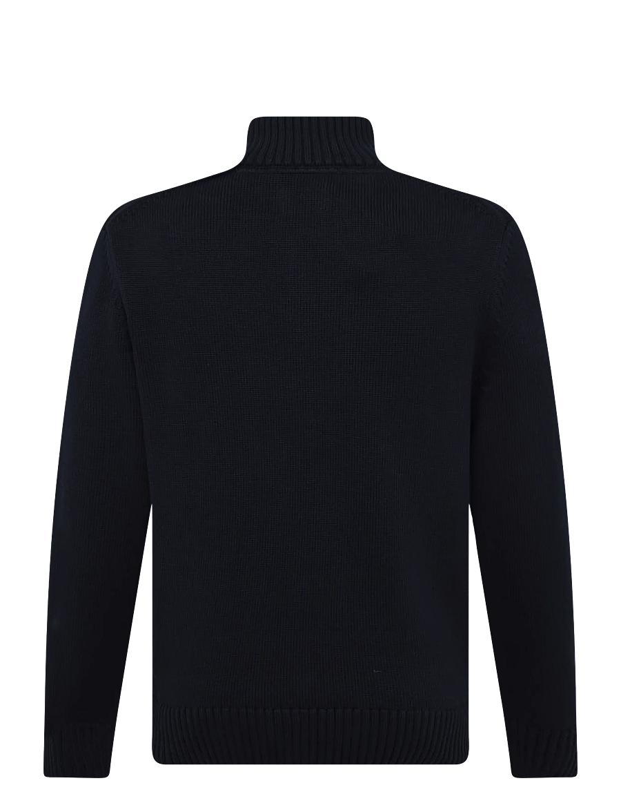 Gant - SUPIMA COTTON BUTTONED CARDIGAN - polokrage - evening blue - 2