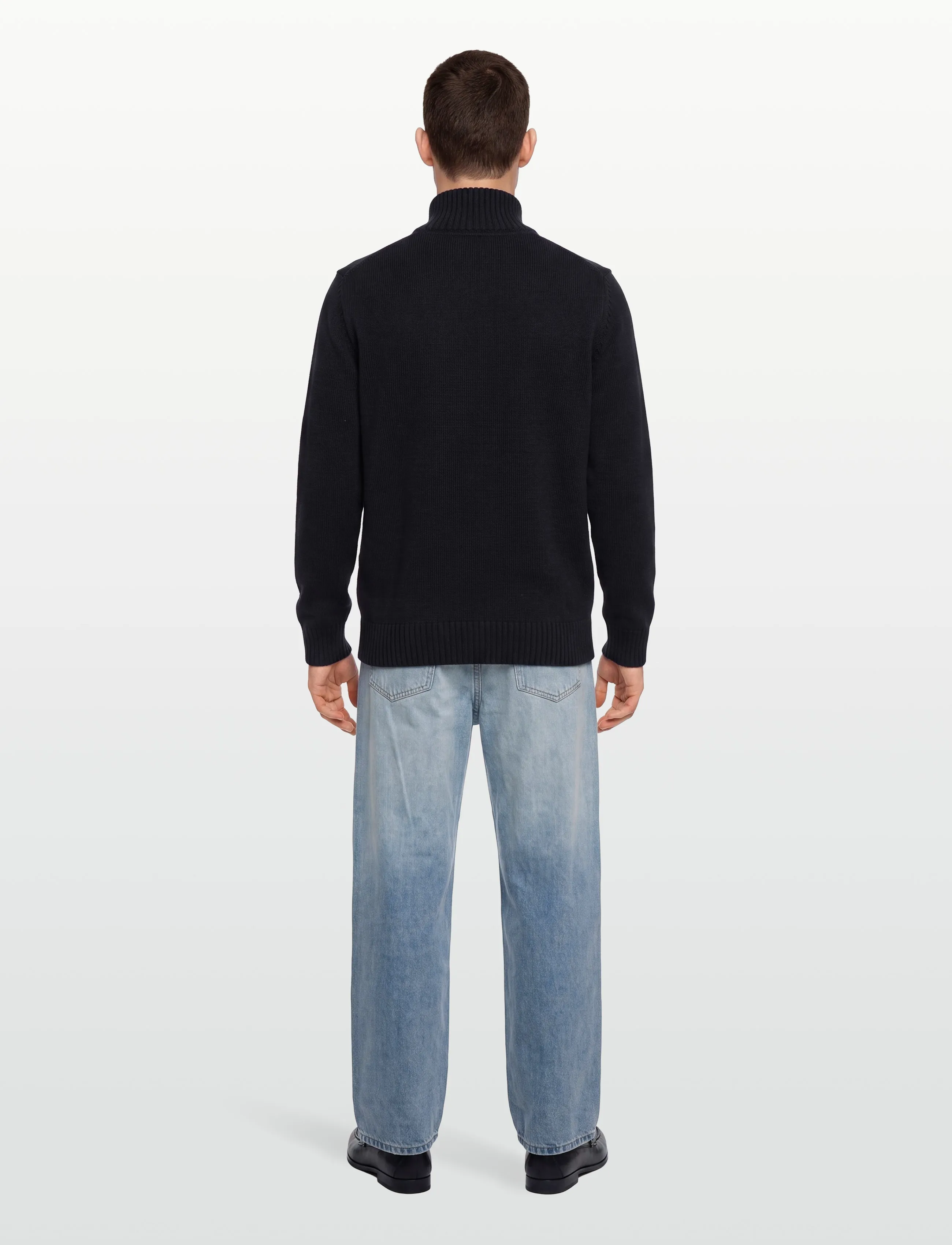 Gant - SUPIMA COTTON BUTTONED CARDIGAN - polokrage - evening blue - 4