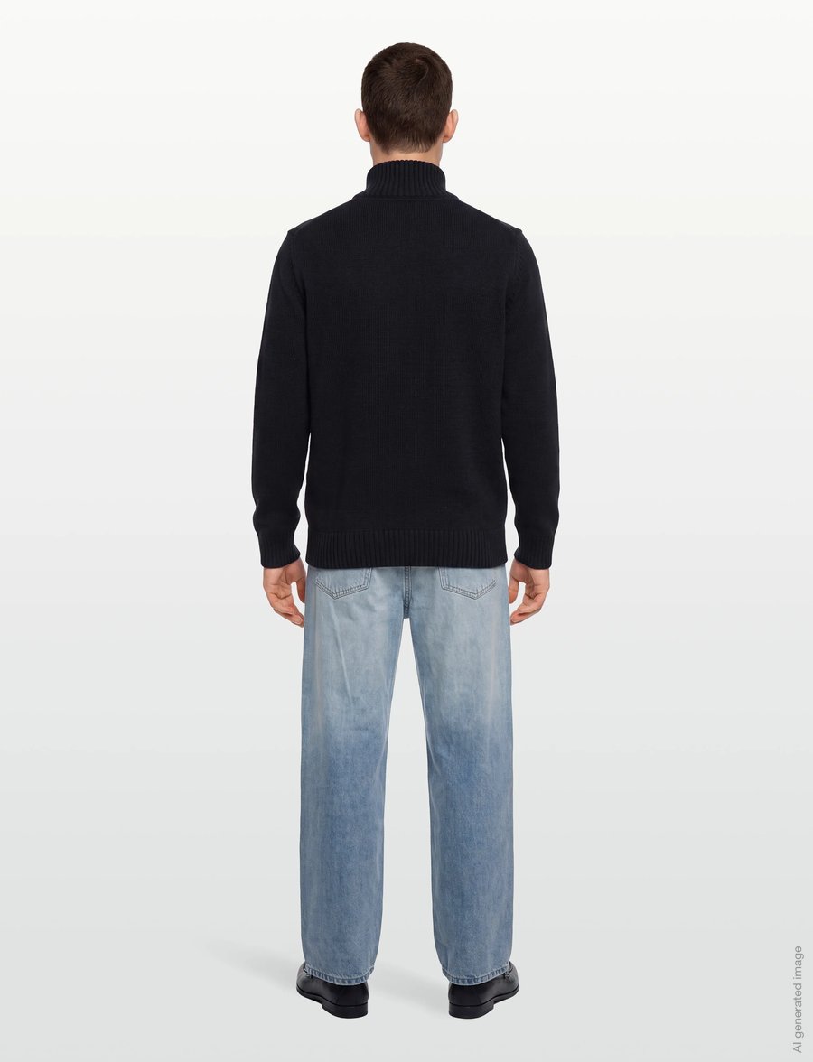 Gant - SUPIMA COTTON BUTTONED CARDIGAN - polokrage - evening blue - 4