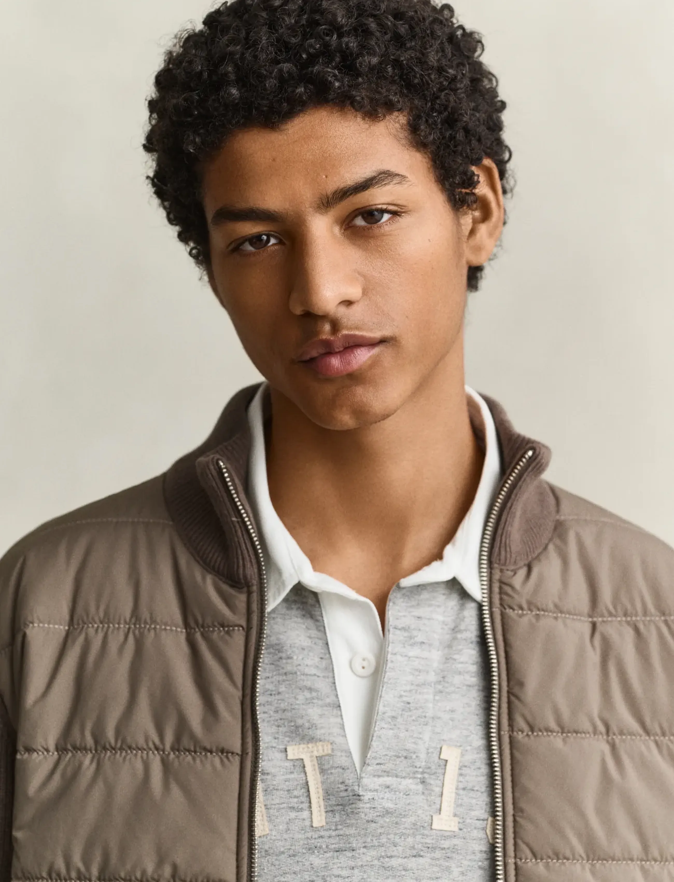 Gant Hybrid Zipped Cardigan herr – bild 6
