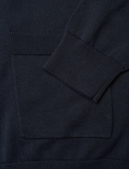 GANT - CLASSIC COTTON V-CARDIGAN - basic knitwear - evening blue - 4